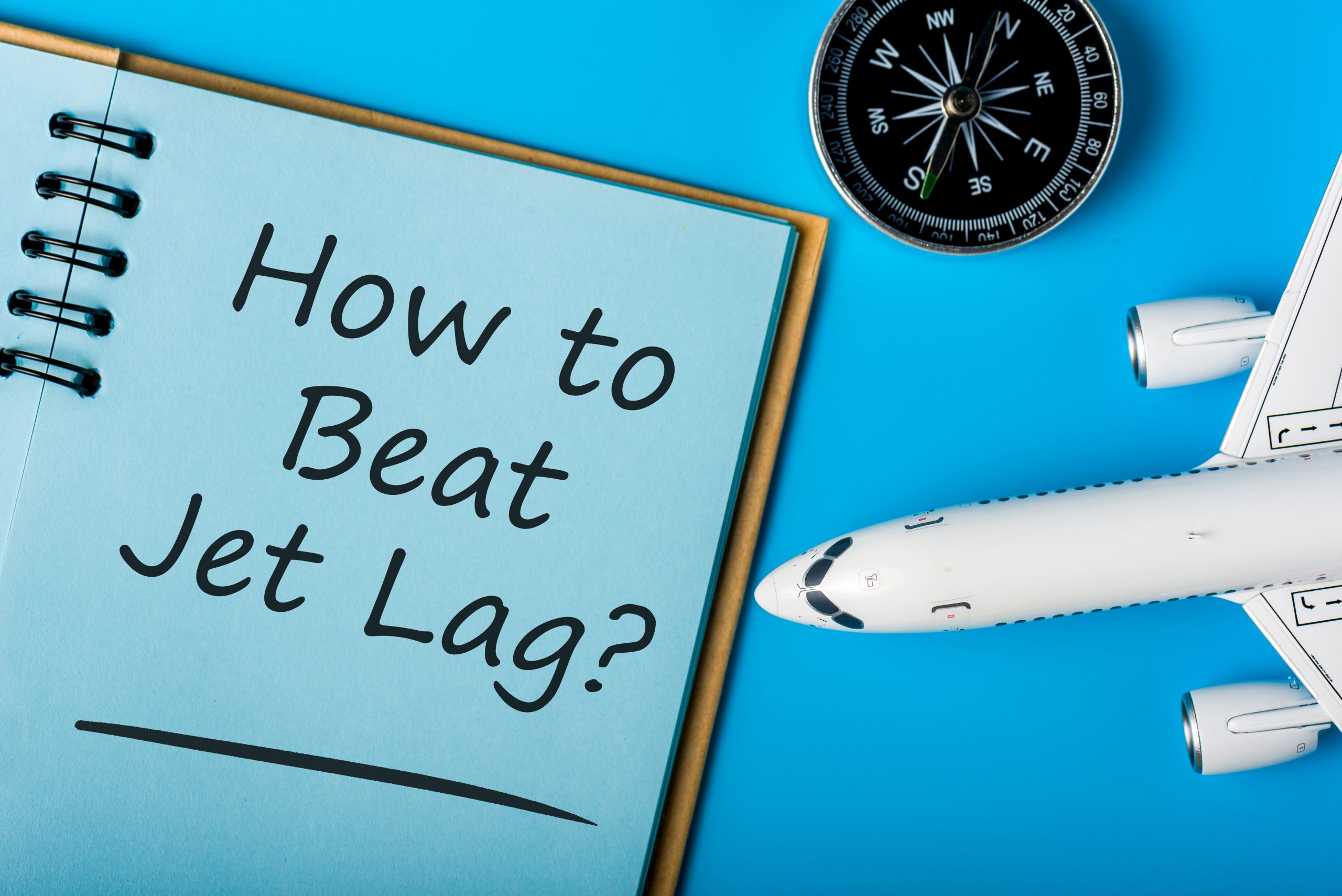 how to beat jetlag notebook