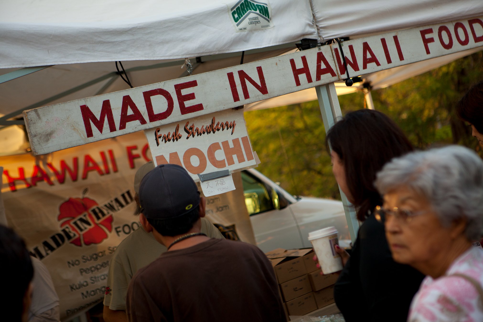 Hawaiian food vendor