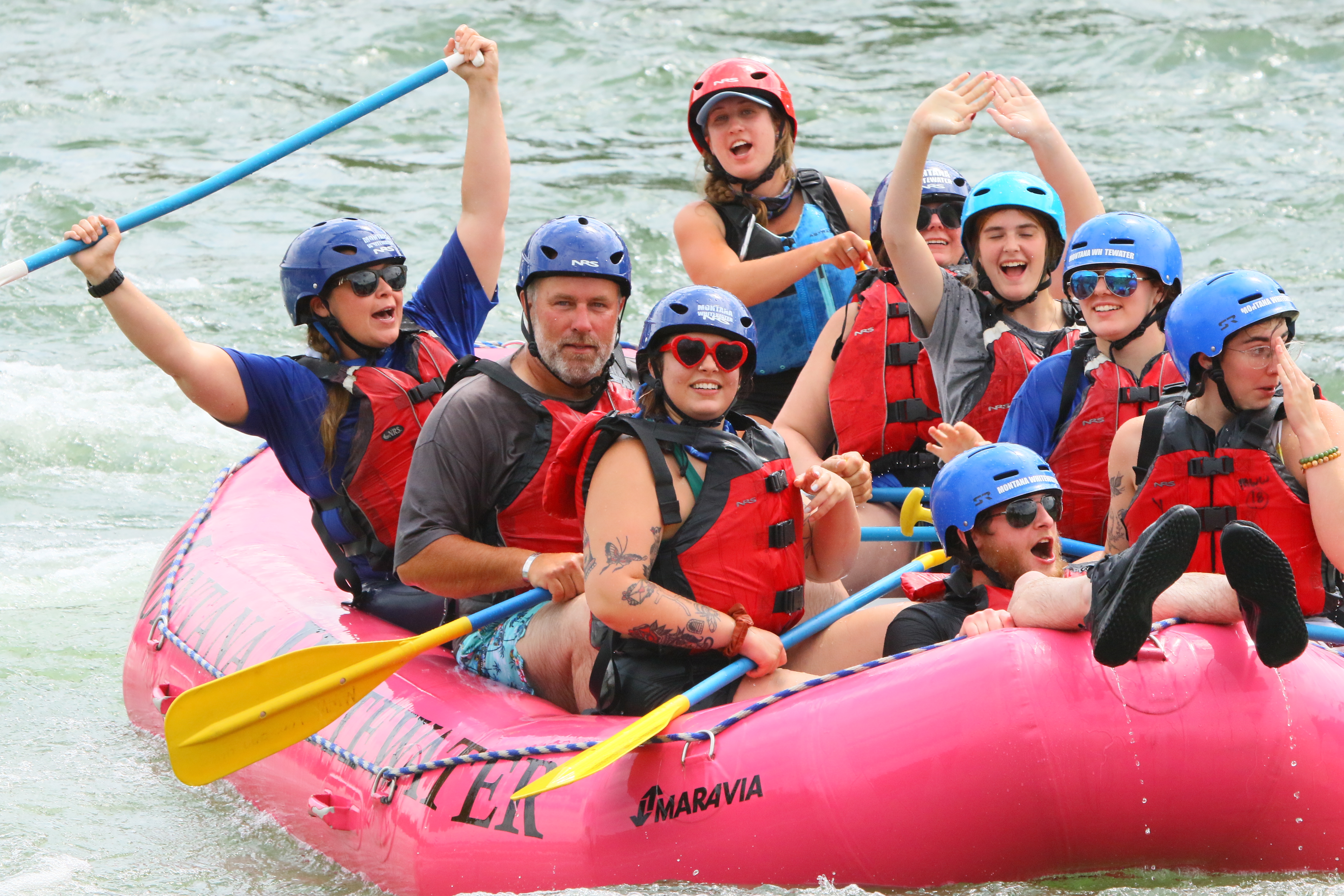Montana Family Vacation Ideas: Is This Adventure Right for Your Crew? - white water rafting on the Yellowstone river