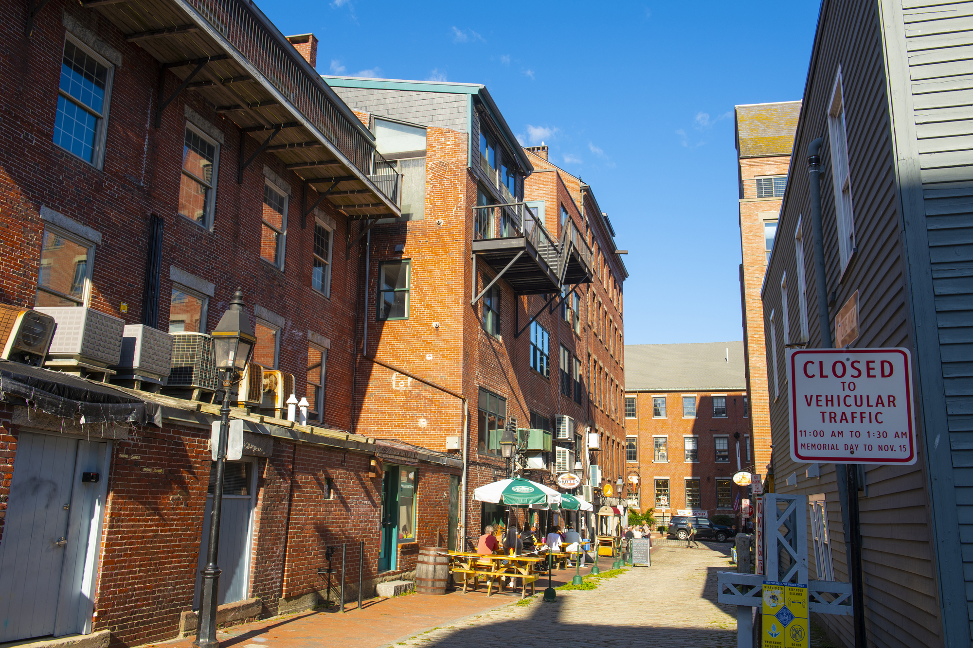 Portland Culinary Scene: What to Know for Your Family Vacation - Wharf Street in Old Port in Portland, Maine