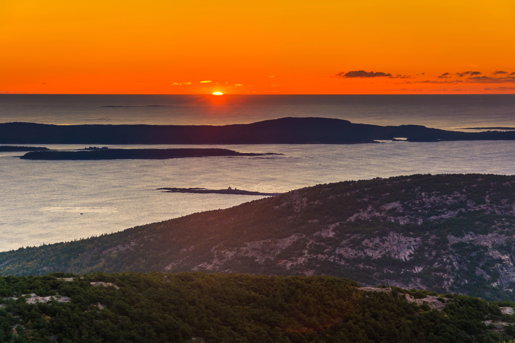 Acadia National Park: Things to Do During Your Family Vacation - Sunrise from Cadillac Mountain in Acadia National Park