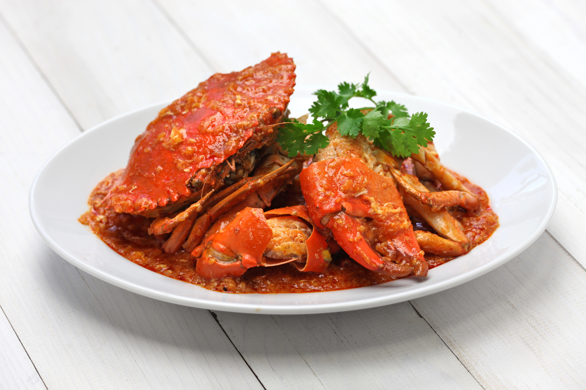 International Foods to Try During Your Next Family Vacation - Chili Mud Crab in Singapore