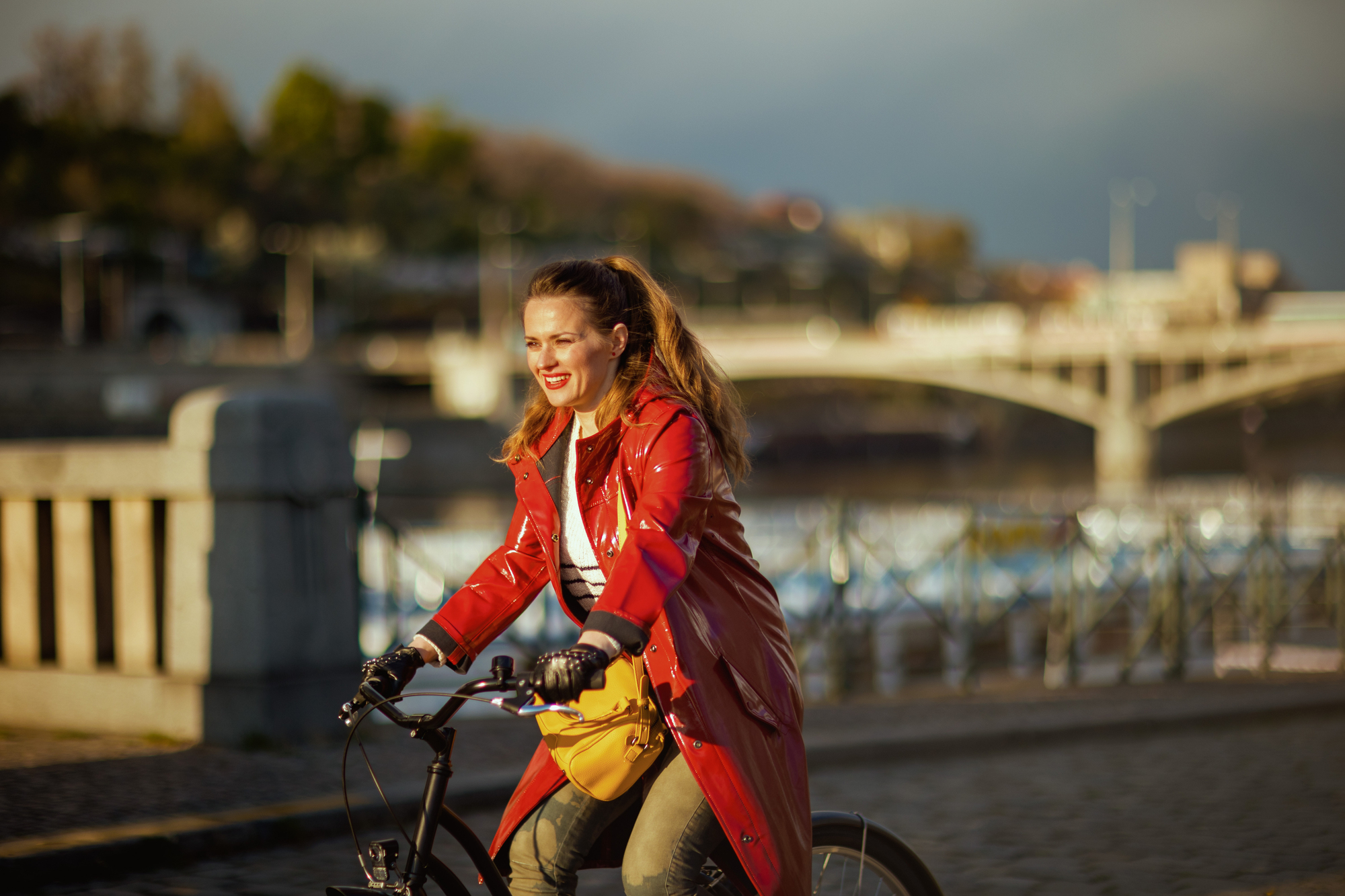 European River Cruise Lines: Which One is Best for Your Family Vacation? - Woman Riding a Bike in Europe