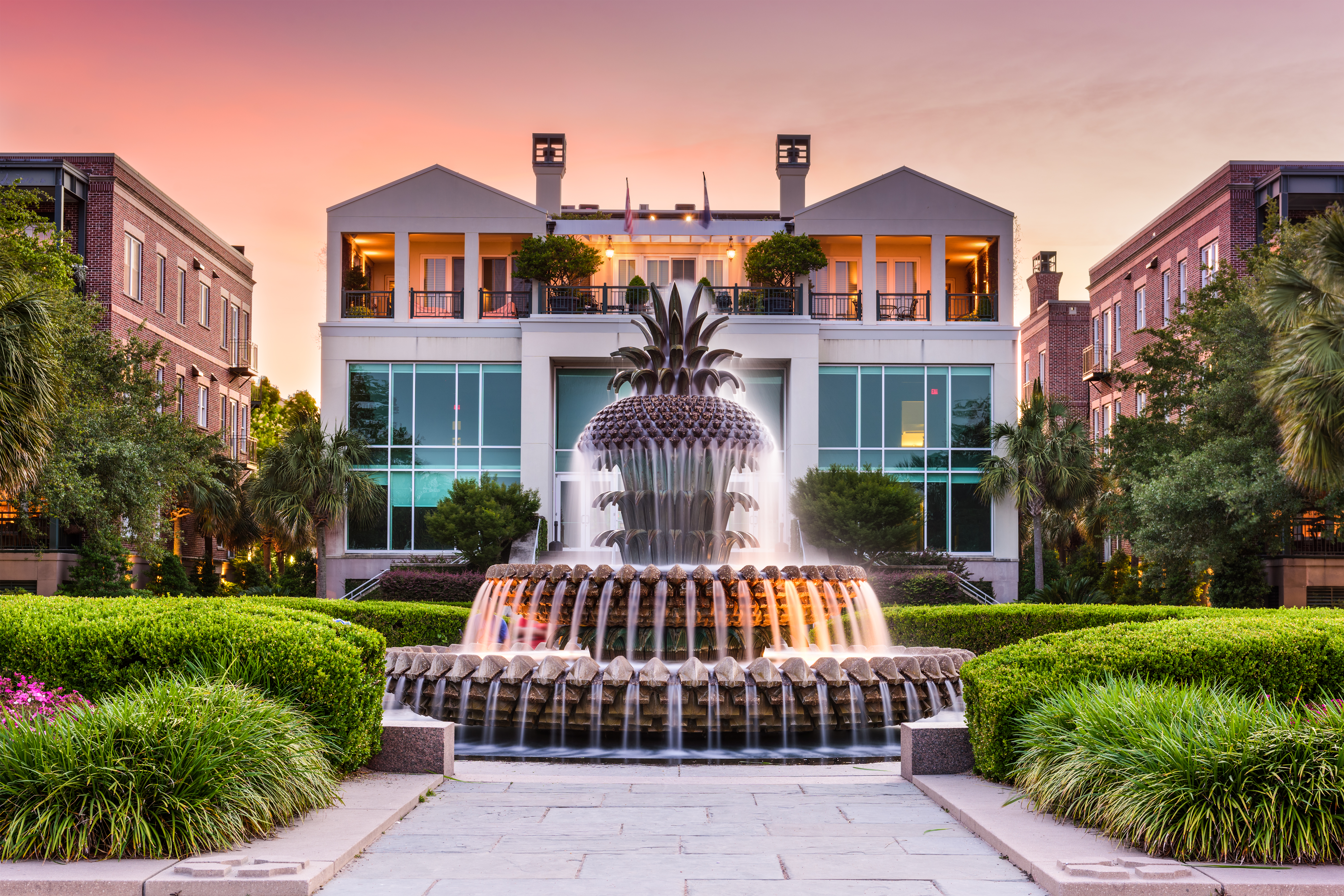 Family Vacation in Charleston, SC Made Simple with My Travel Guide - Waterfront Park Pineapple Fountain