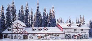 a family vacation in Alaska should always include a visit to Santa Claus House
