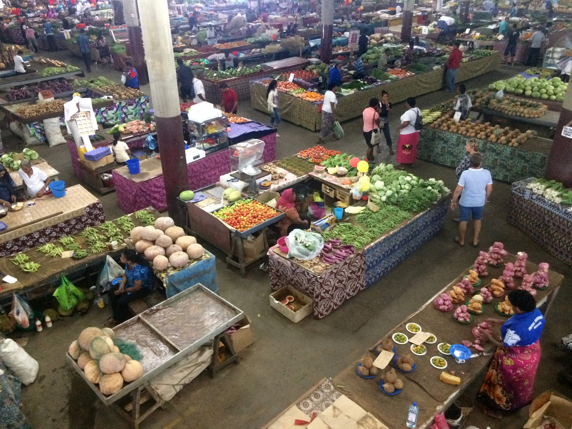 Lautoka Market in Fiji