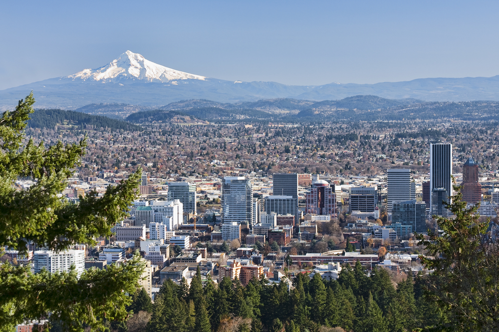 Vista of Portland, Oregon