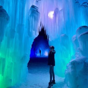 Family Travel Ice Castles in the US