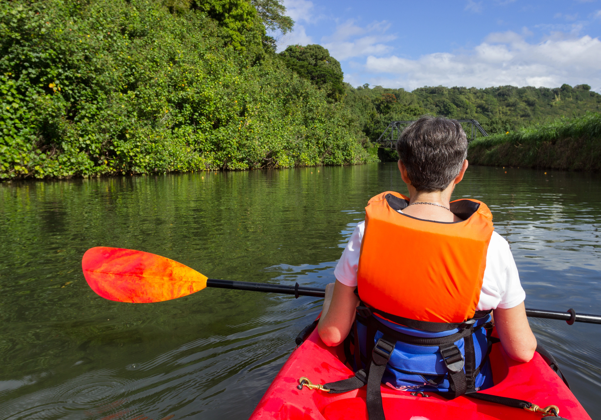 Top U.S. River Trips for an Unforgettable Family Vacation - Kayaking on the Hanalei River in Kauai