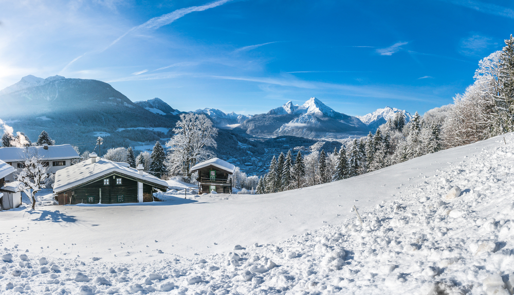 Luxury ski resort