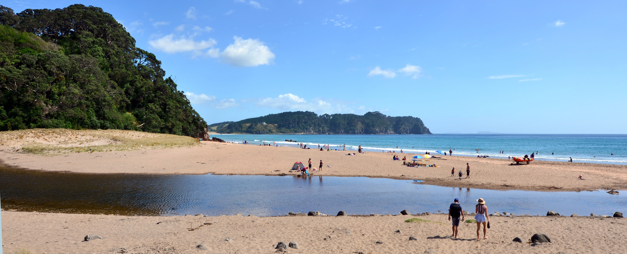 National Beach Day – Best Beaches for a Family Vacation - Hot Water Beach in New Zealand