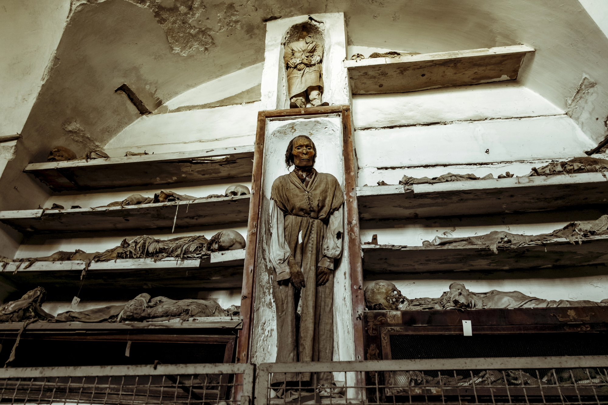 Capuchin Catacombs in Palermo Italy