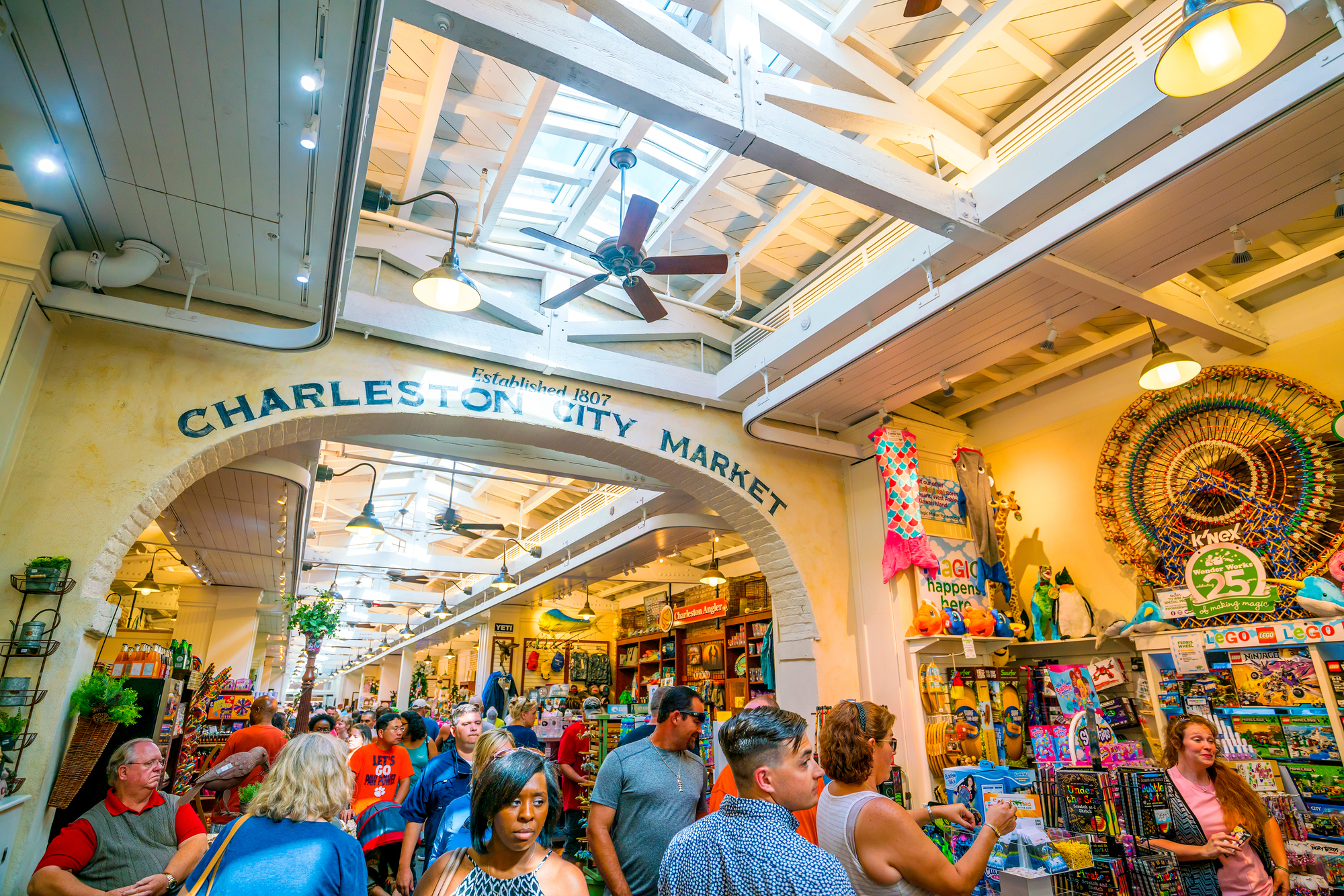 Amazing Things to Do in the Southeast for Your Winter Family Vacation - Charleston City Market