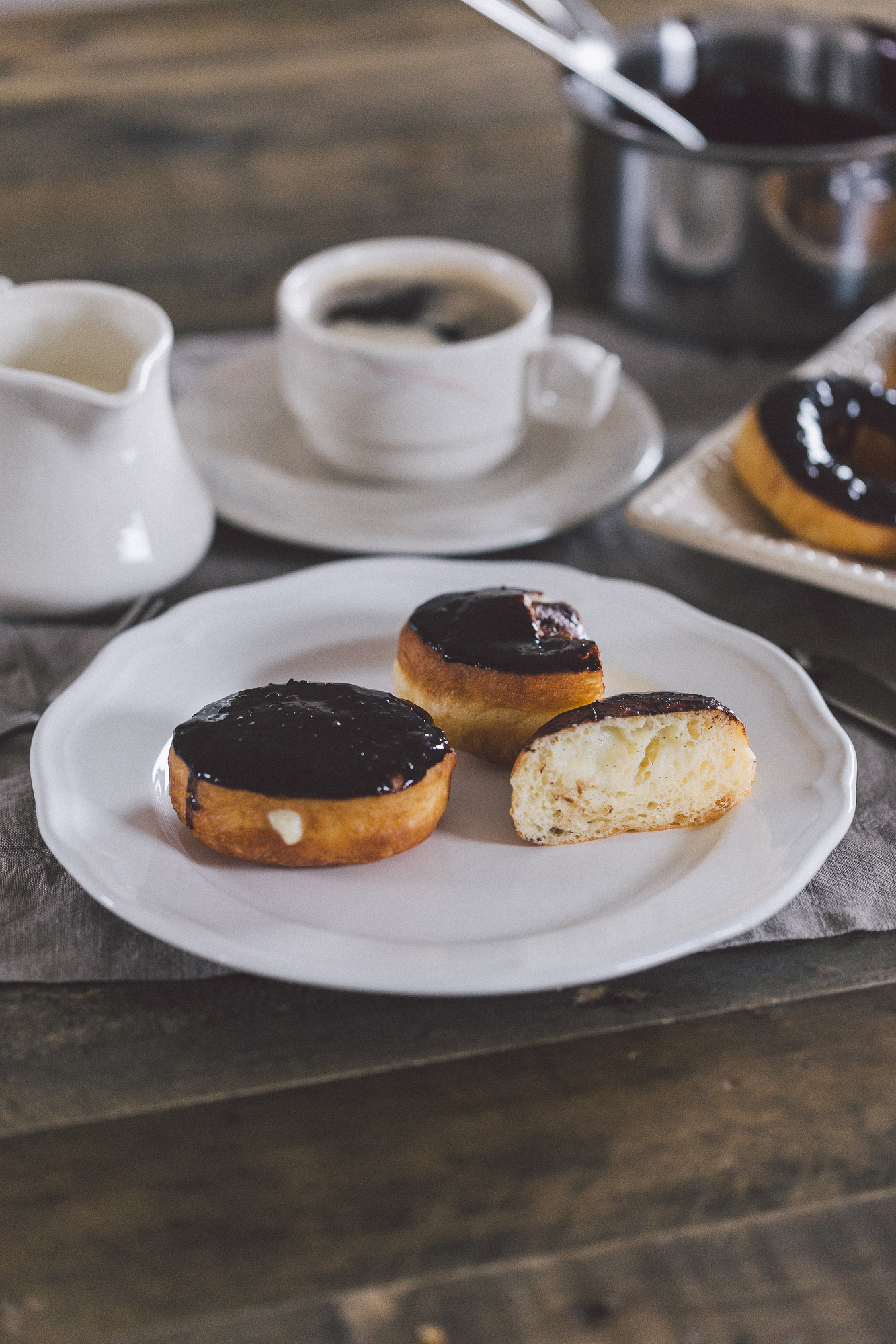 Let's Celebrate National Boston Cream Pie Day - Boston Cream Donuts