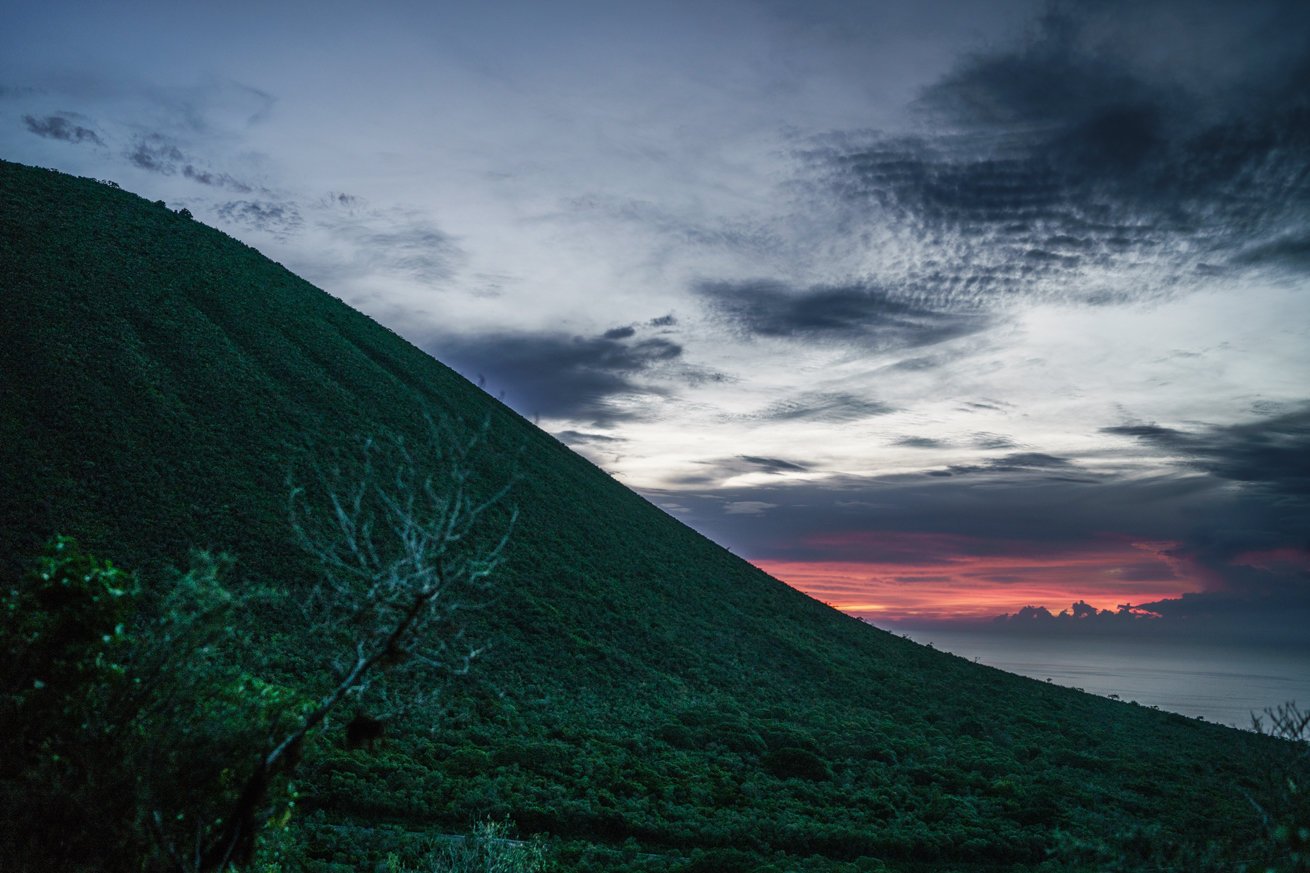 Mountain in the Galapagos Islands