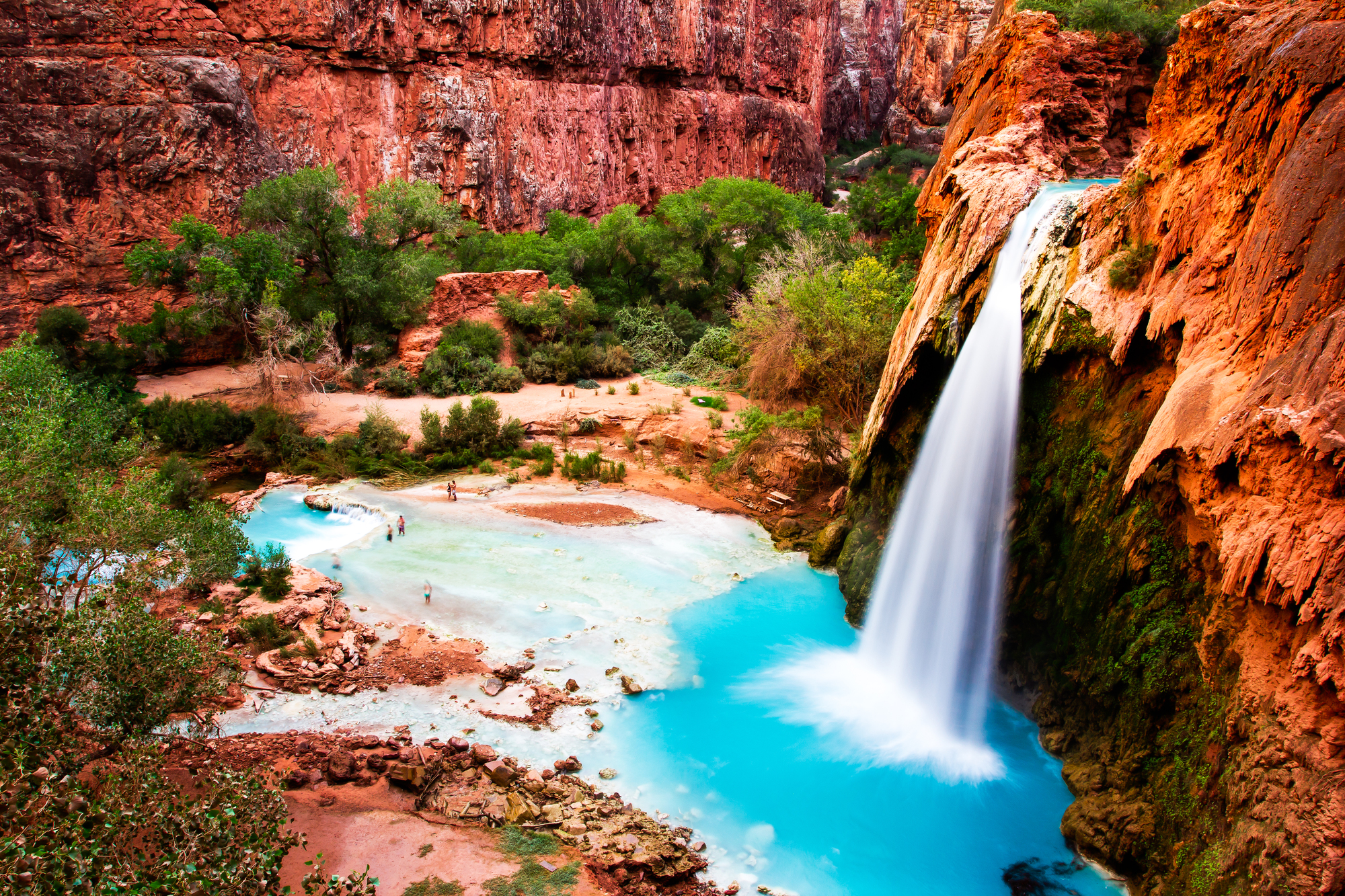 Havasu Falls at the Grand Canyon