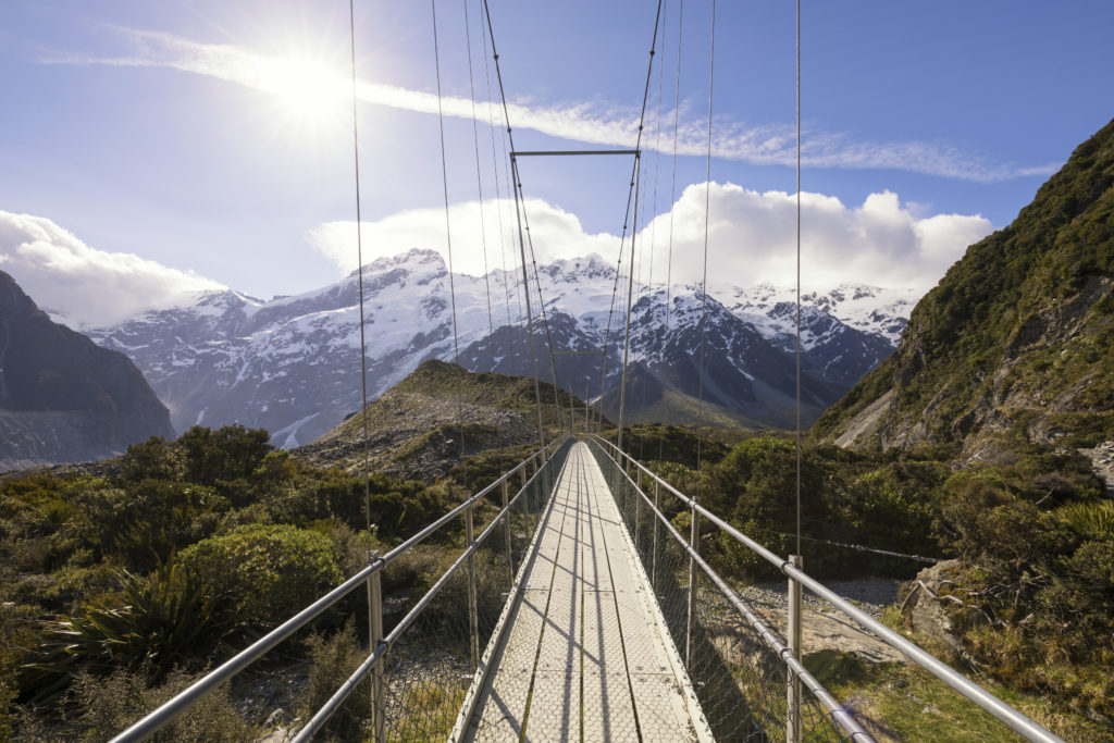 Hikes in New Zealand - Hooker Valley Track