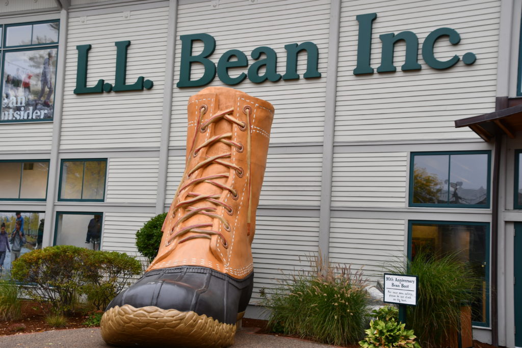 Places to See in Maine - LL Bean Boot