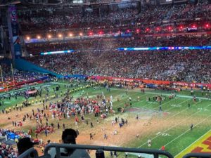 Trip to Super Bowl LVII - End of Game