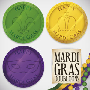 Mardi Gras in New Orleans - Mardi Gras Doubloons