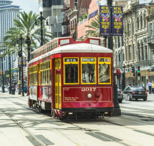 Mardi Gras in New Orleans - New Orleans Streetcar
