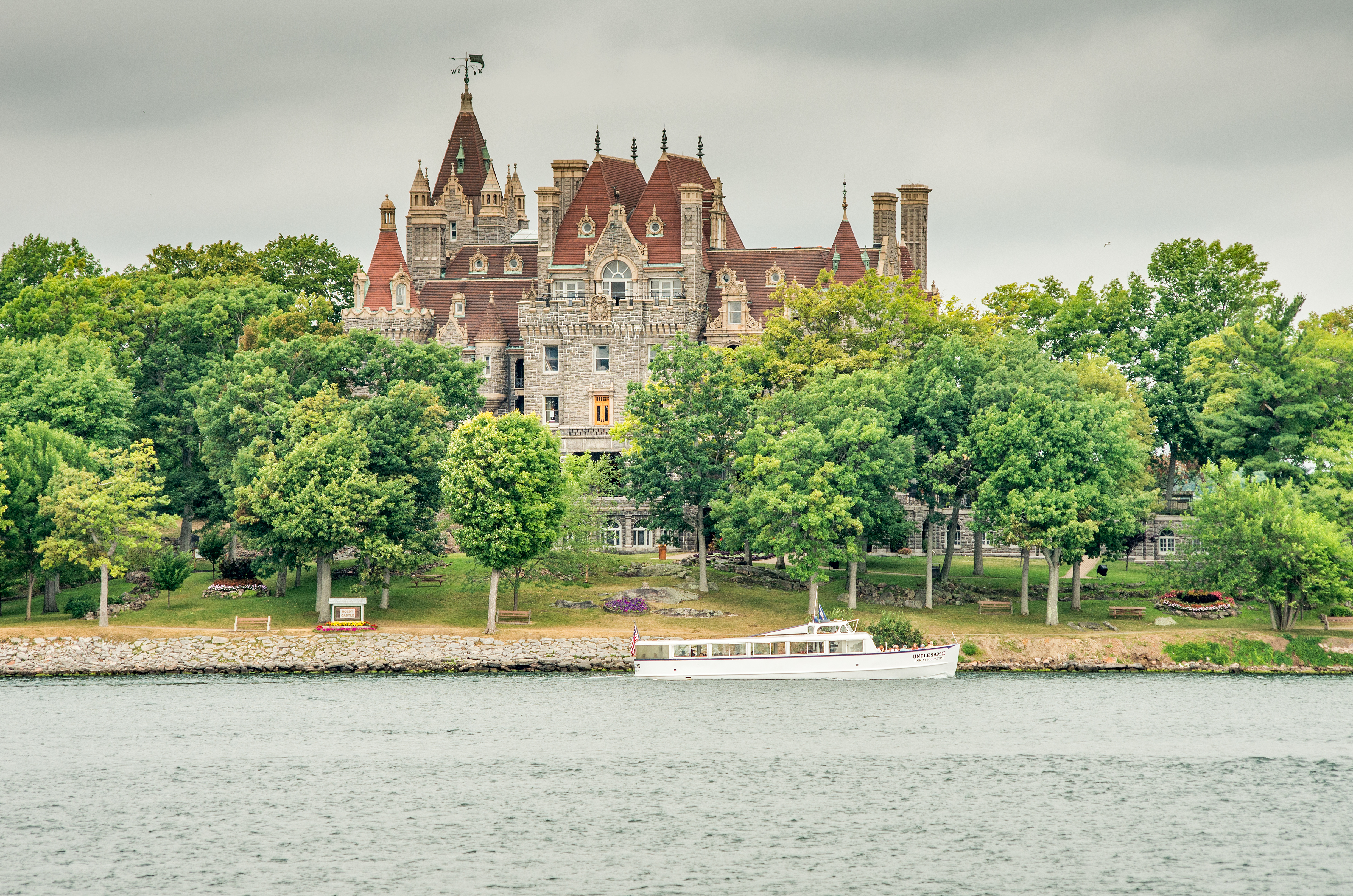 American Castles to Add to Your Family Vacation List - Boldt Castle in Alexandria Bay, NY