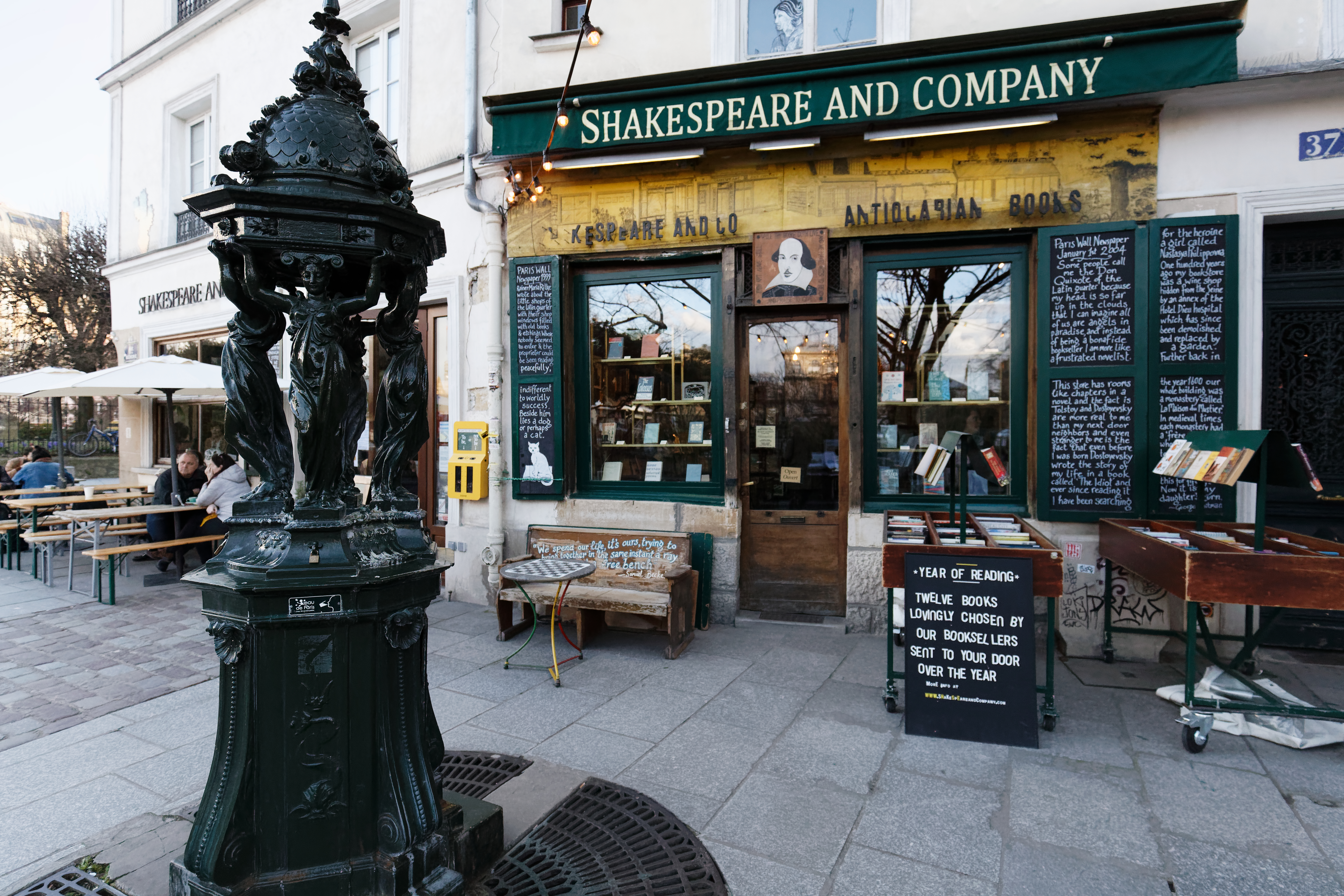 Best Bookstores to Visit During Your Family Vacation - Shakespeare and Company in Paris, France