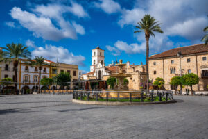 Historical Landmarks - Square in Merida, Spain