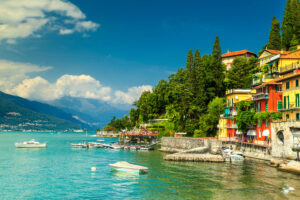 Best Things to Do in Lake Como - Boats in the Harbor in Varenna, Lake Como