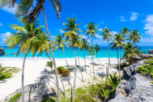 Destinations that Inspired Agatha Christie's Mysteries - Paradise Beach in Barbados