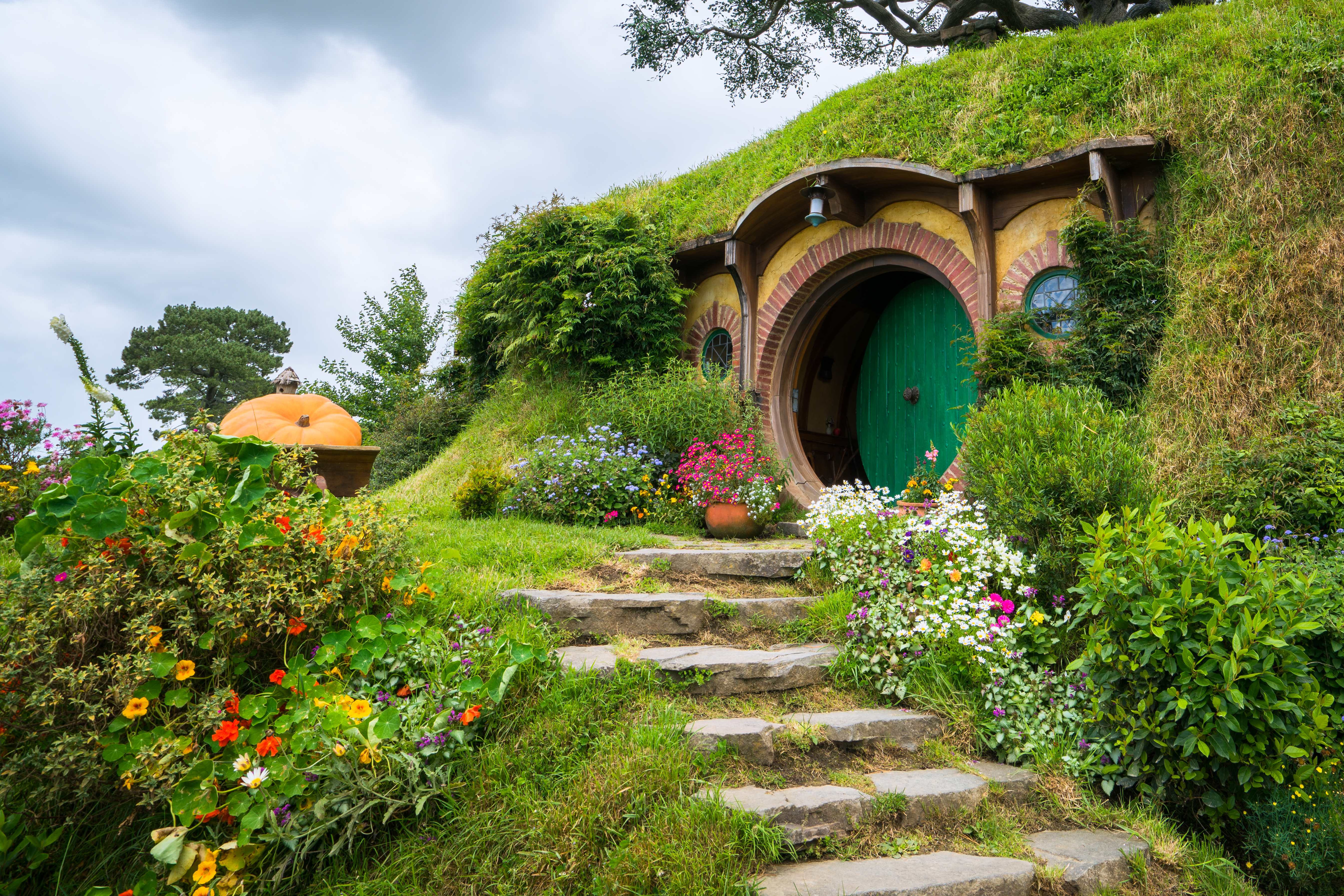 Visit These Movie Filming Locations - Hobbiton Movie Set in New Zealand