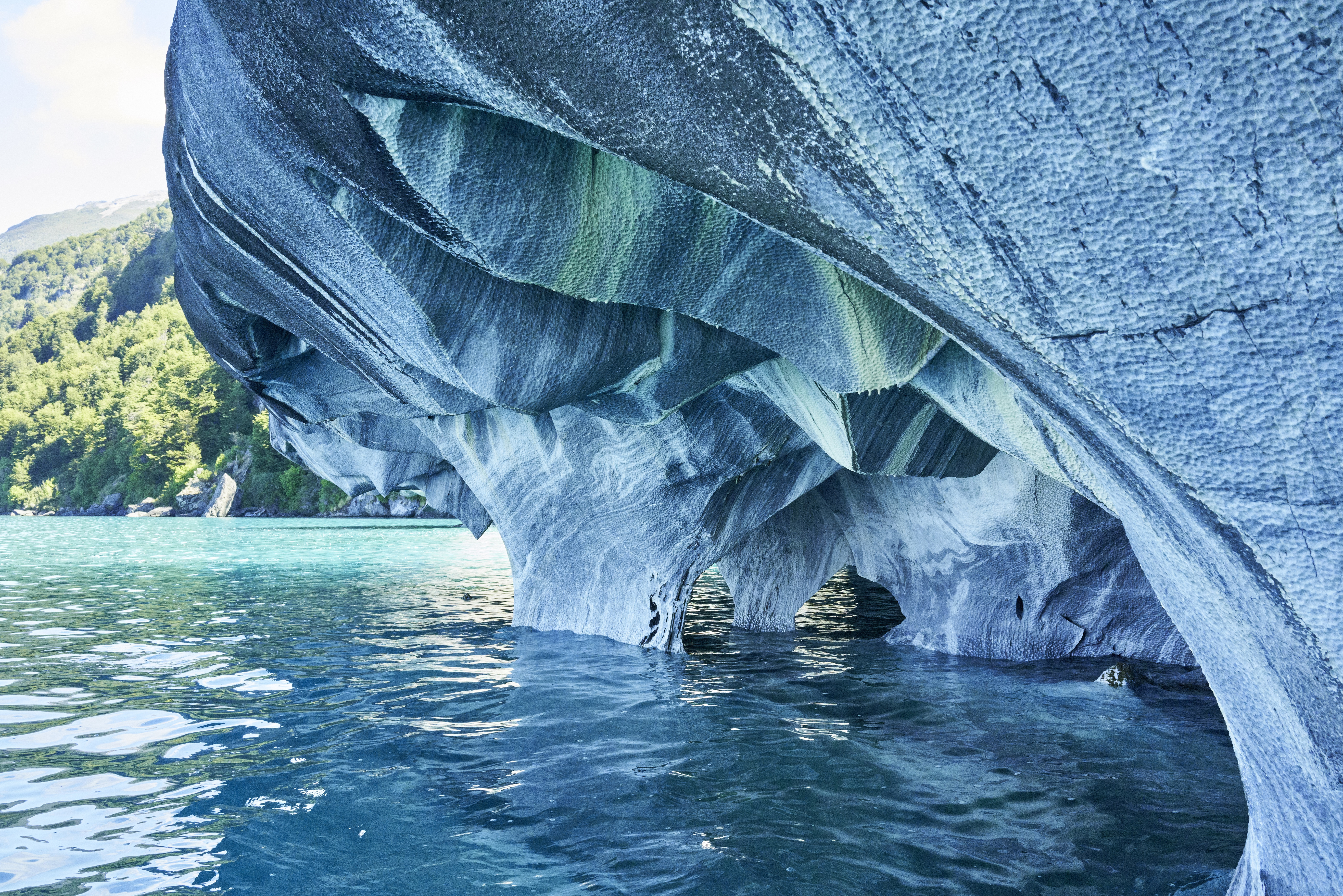 Magical Wonders to See During a Family Vacation - Marble Caves in Chile