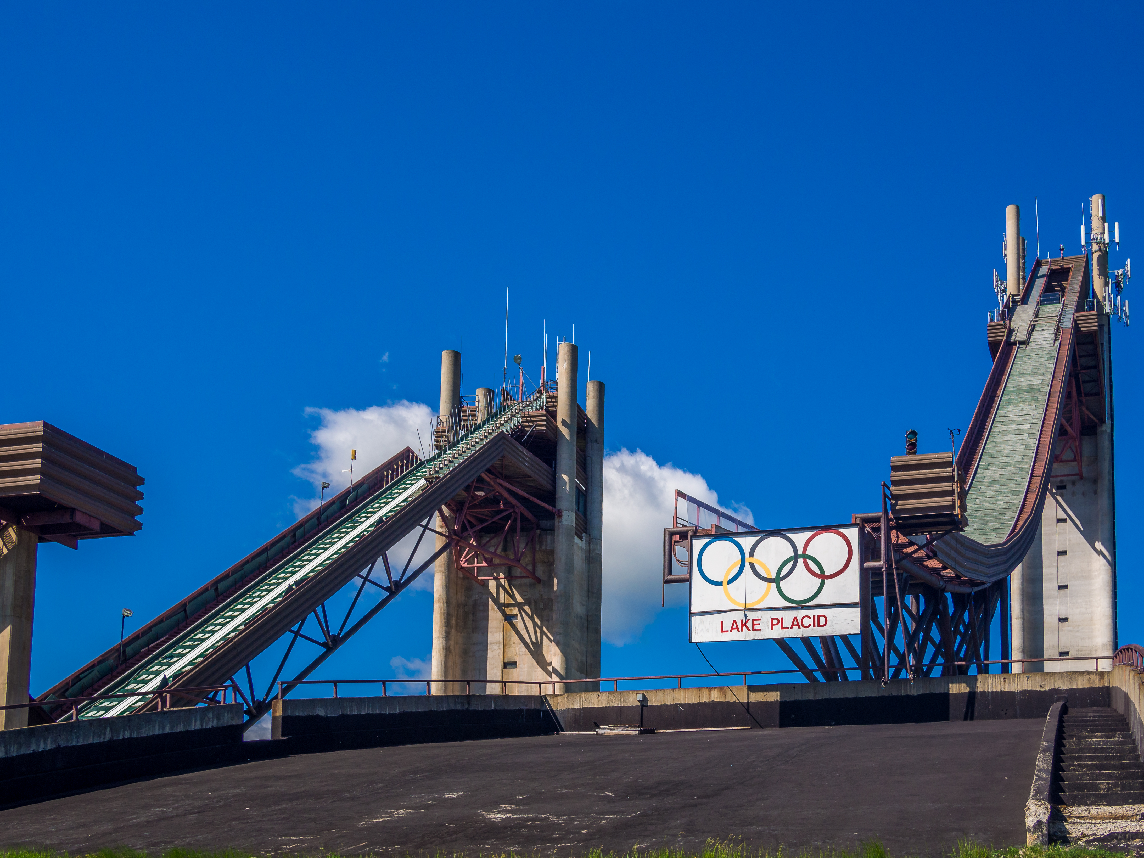 Best Small Towns in New York - Olympic Ski Jump Complex in Lake Placid NY