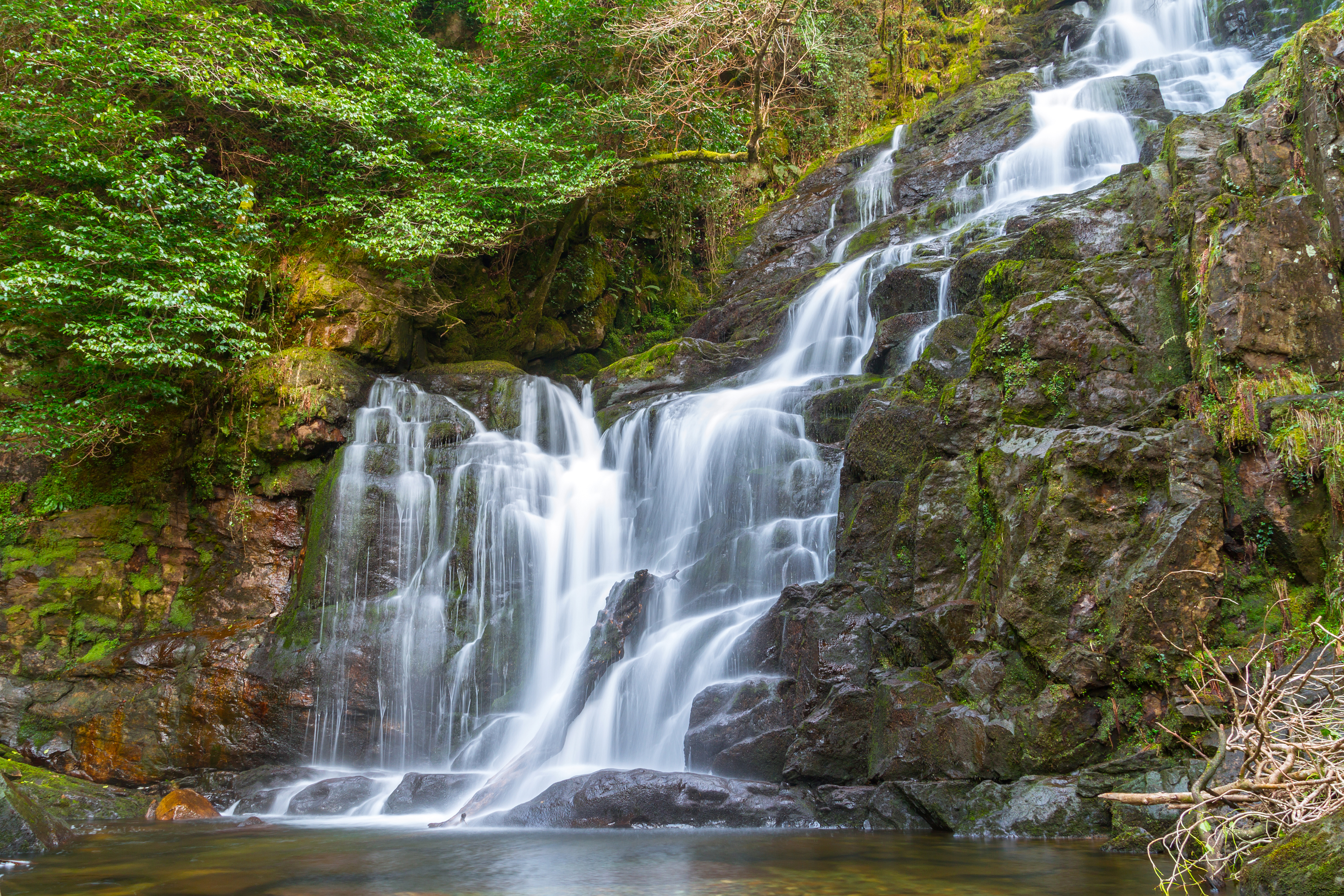 Gorgeous Destinations in Ireland - Torc Waterfall in Killarney National Park