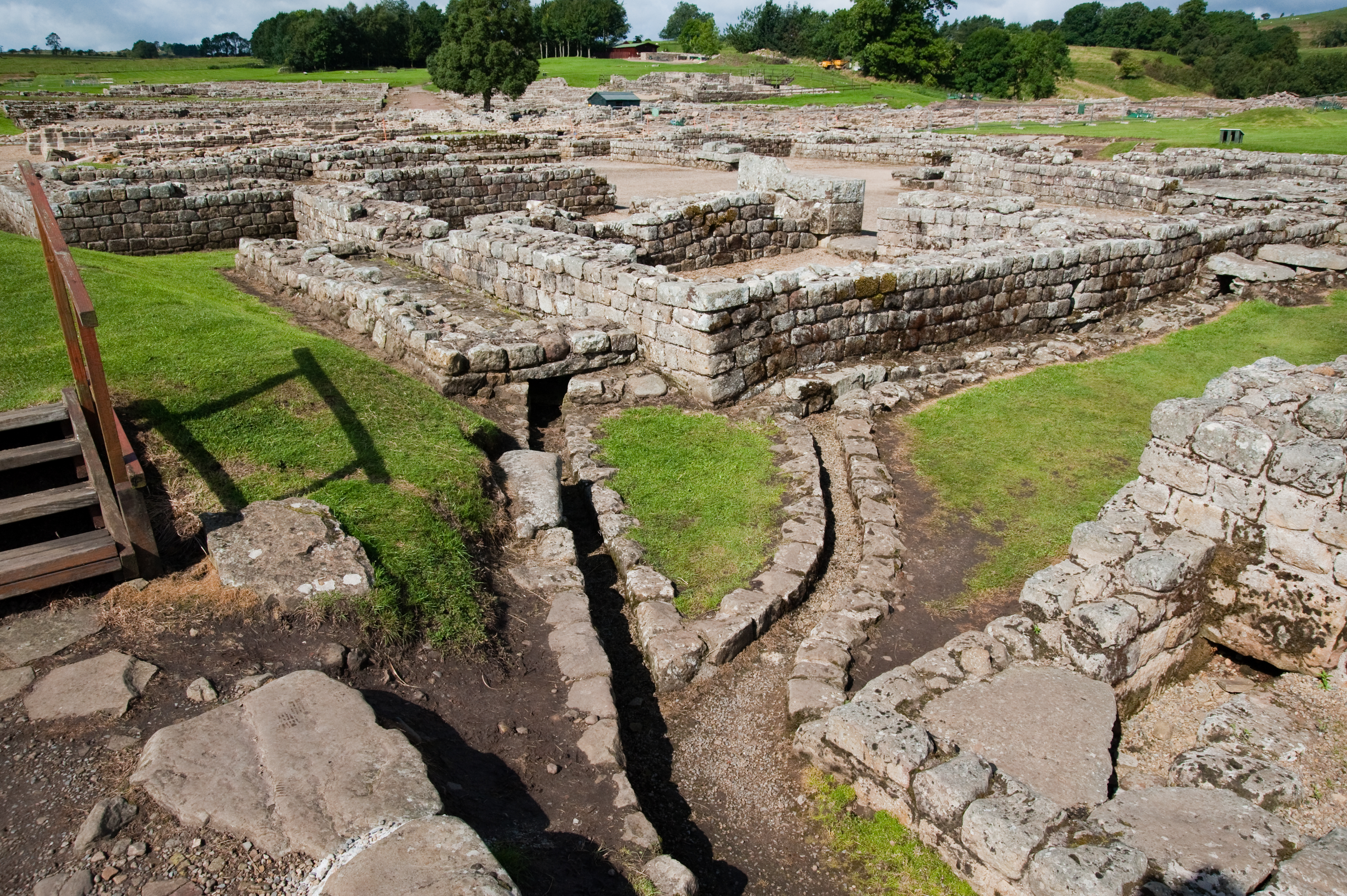 Roman Ruins in England, Wales, and Scotland - Vindolanda Ruins