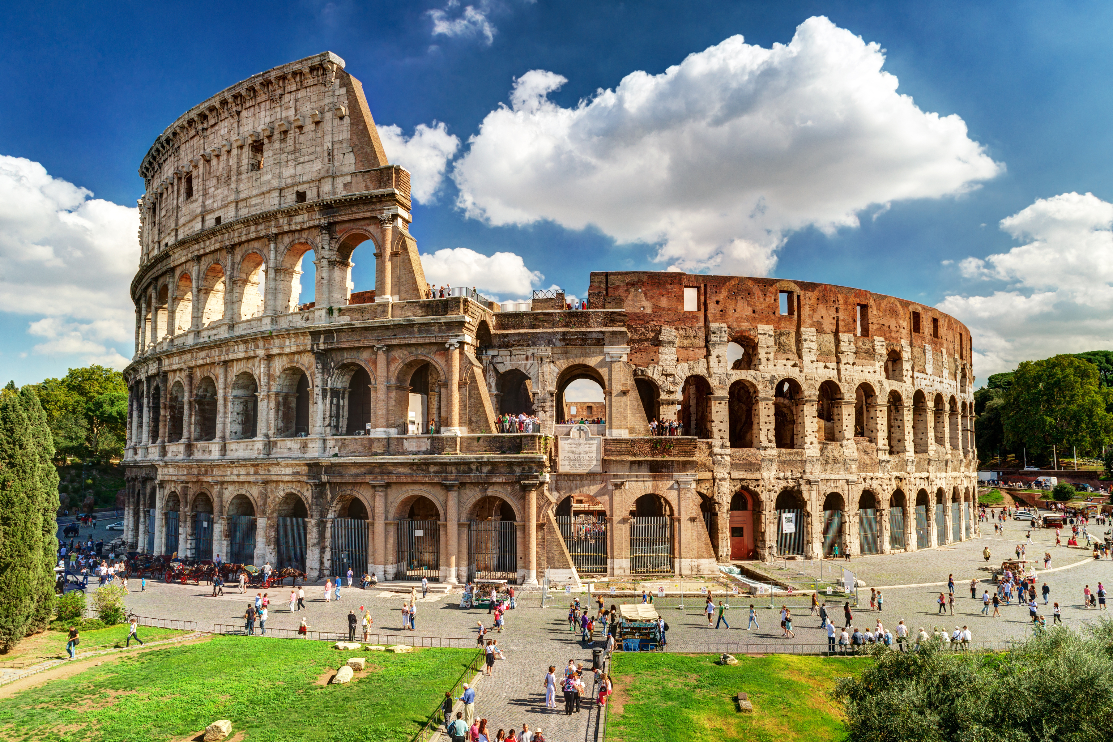 Experience 6 Fabulous Days in Rome During a Family Vacation - Colosseum in Rome Italy