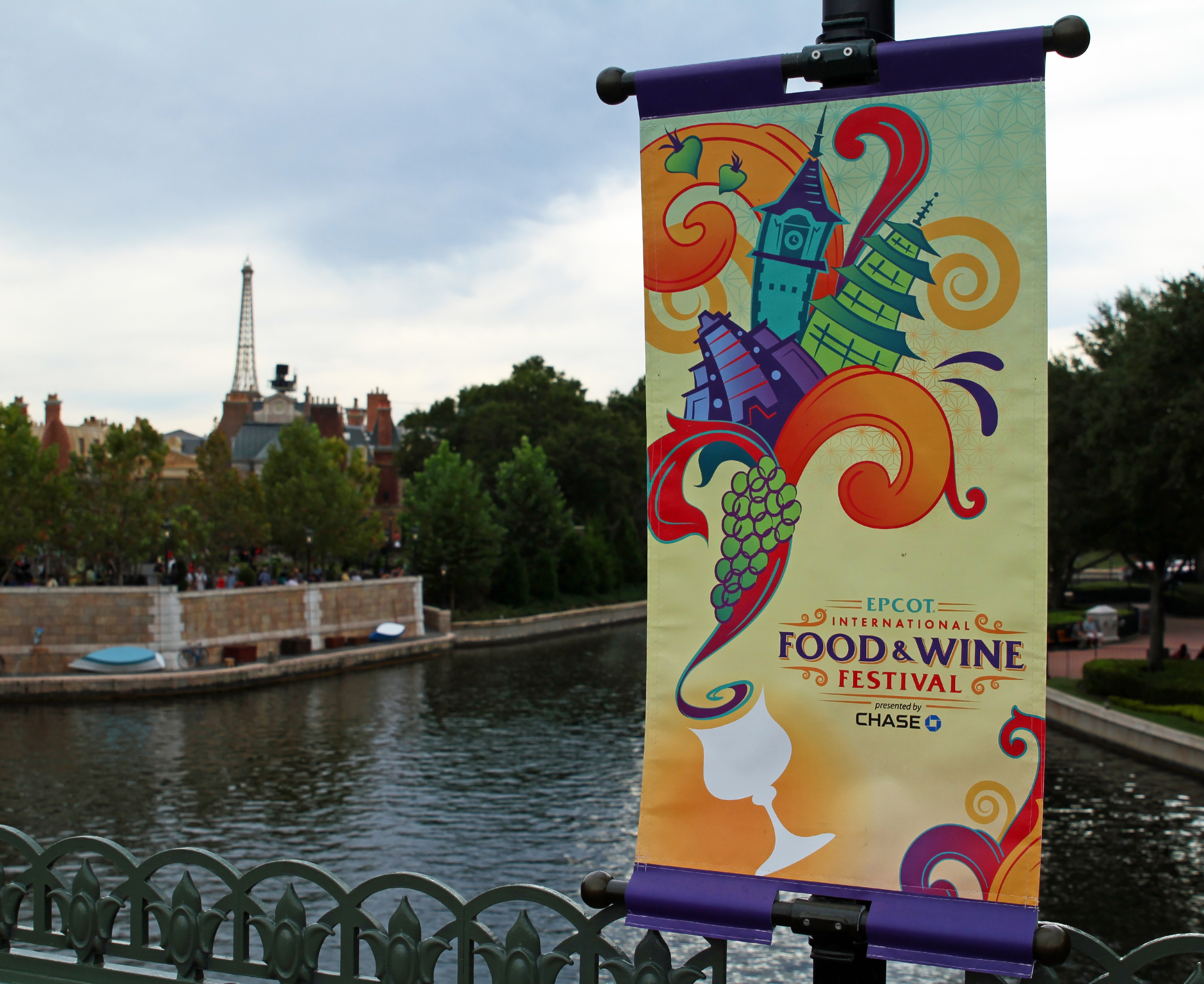 New Epic Adventures at the EPCOT International Food and Wine Festival - EPCOT International Food and Wine Festival Sign