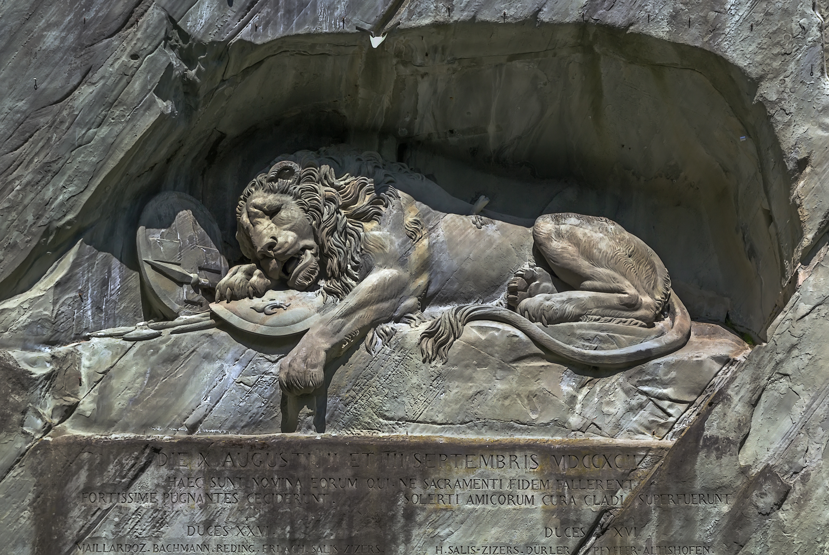 Epic Vacation in Switzerland with Your Family in 8 Days - Lion Monument in Lucerne, Switzerland