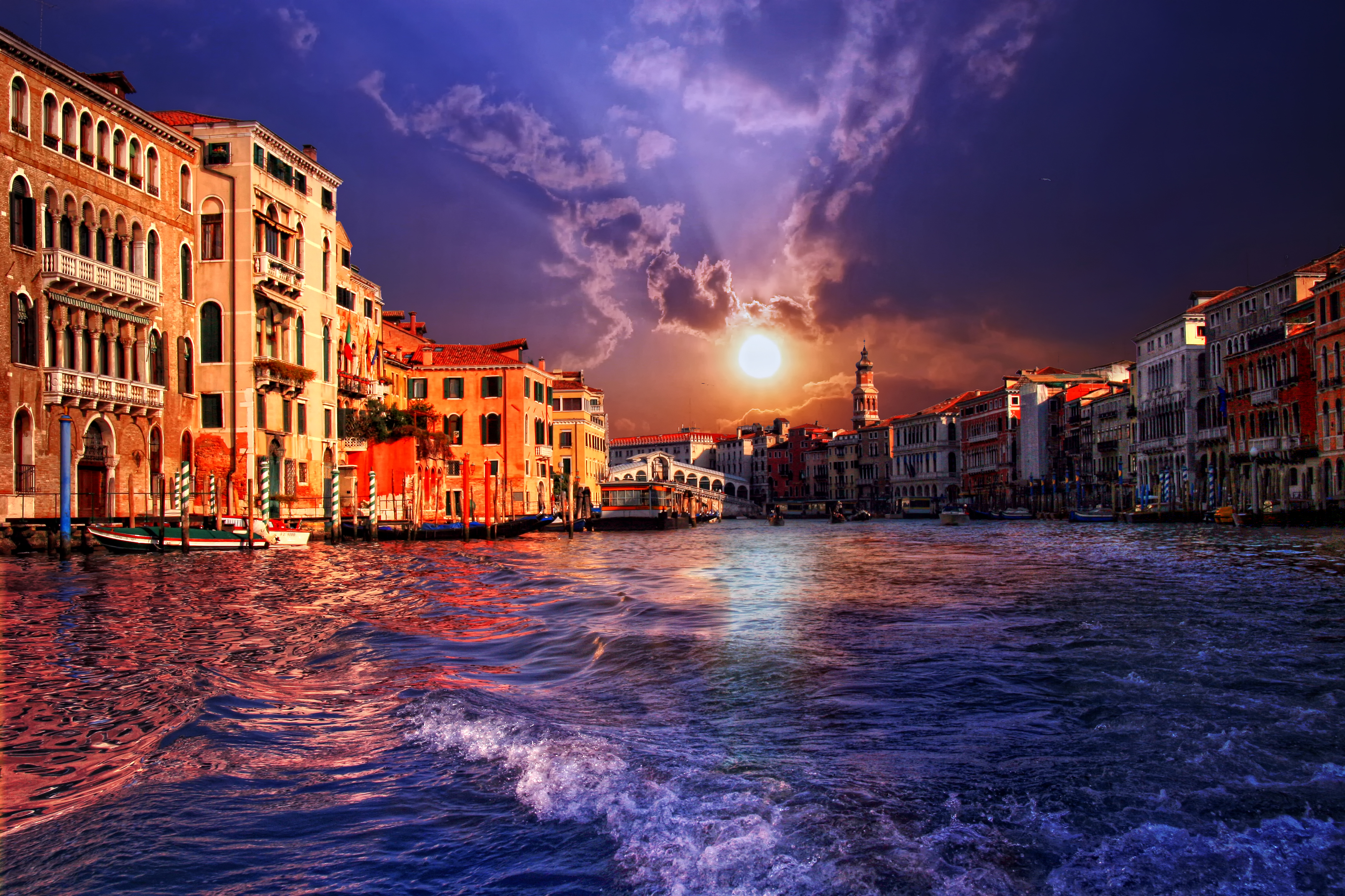 7 Day Amazing Vacation in Rome, Pompeii, and Venice with Family - Grand Canal in Venice