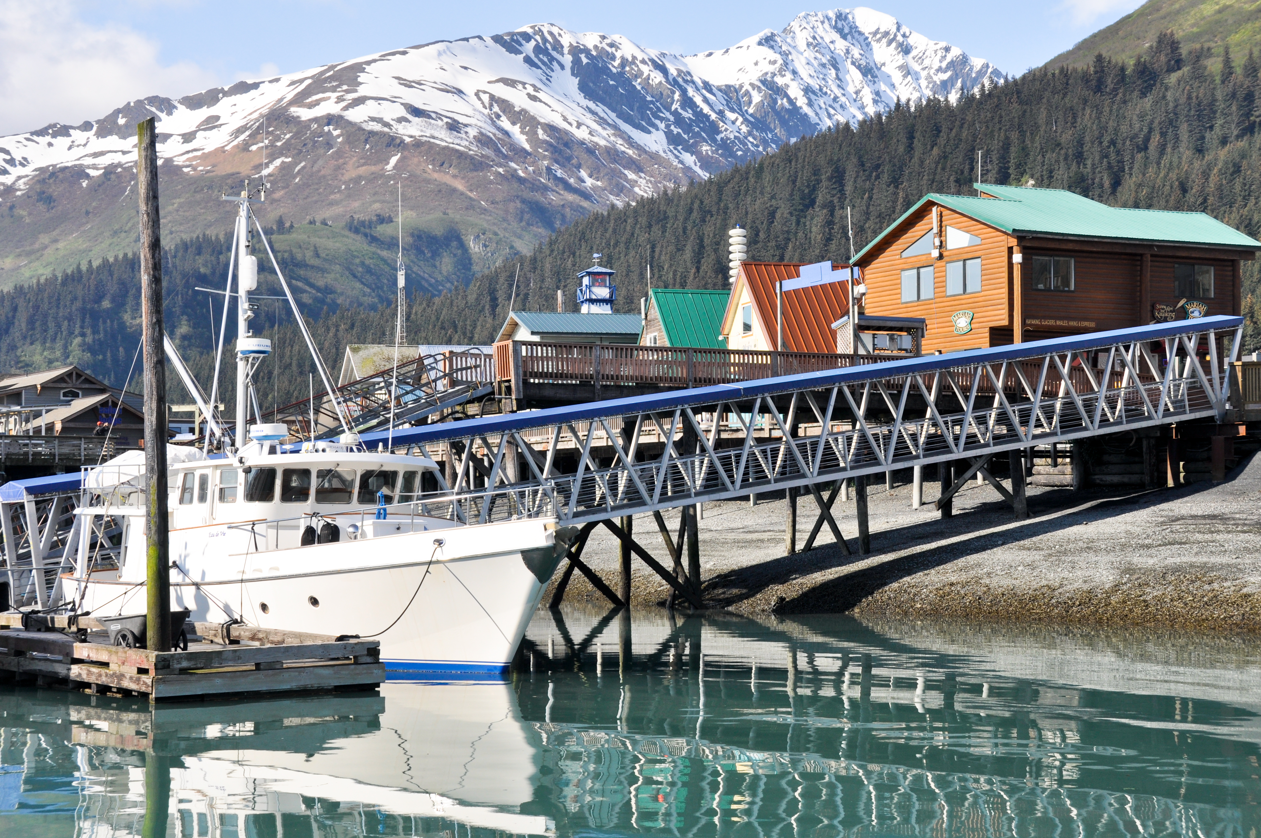 Experience an Amazing Vacation in Alaska in 8 Days with Your Family - Seward Bay Harbor in Alaska