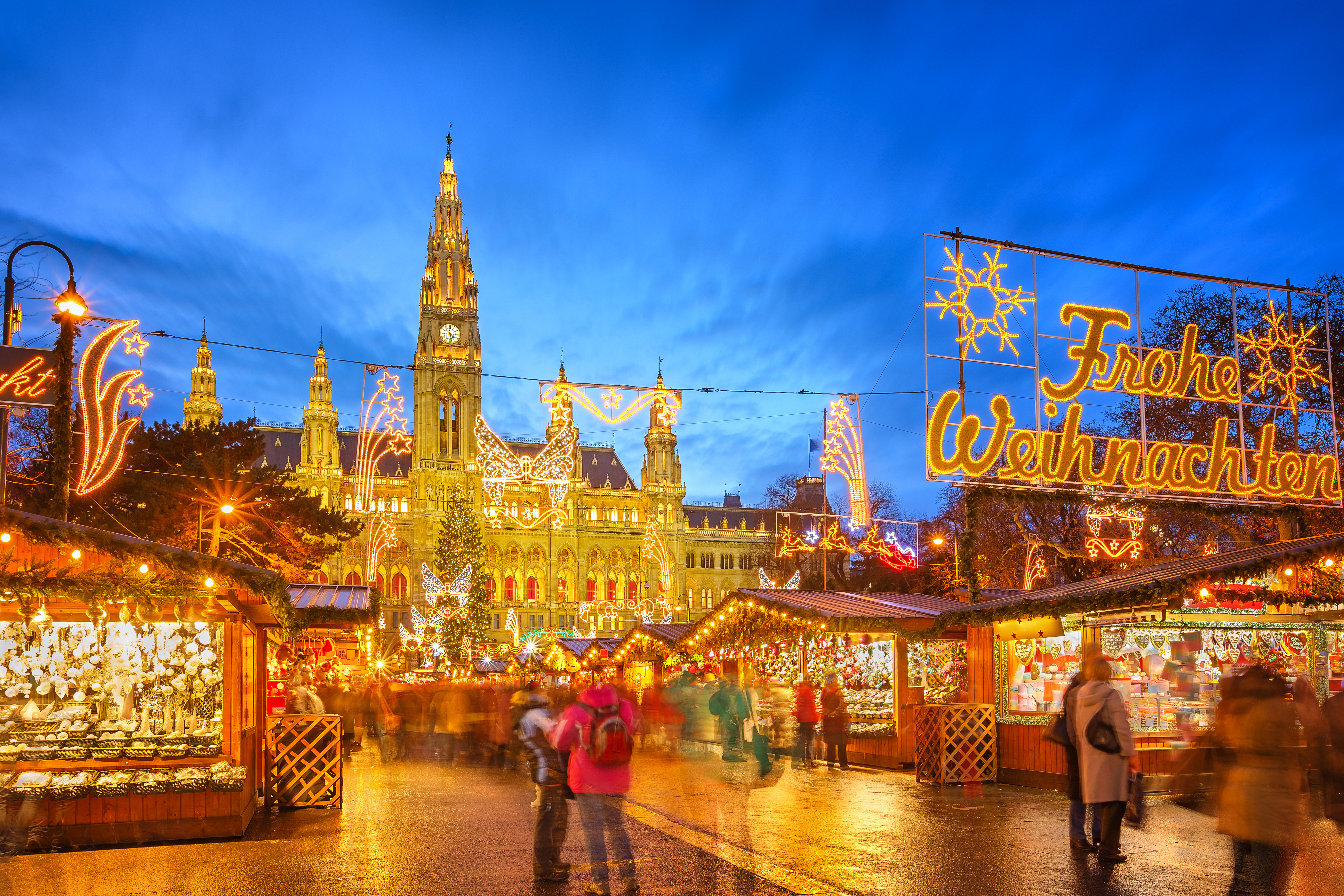 Feel the Christmas Spirit While on a Family Vacation in These Destinations - Christmas Market in Vienna