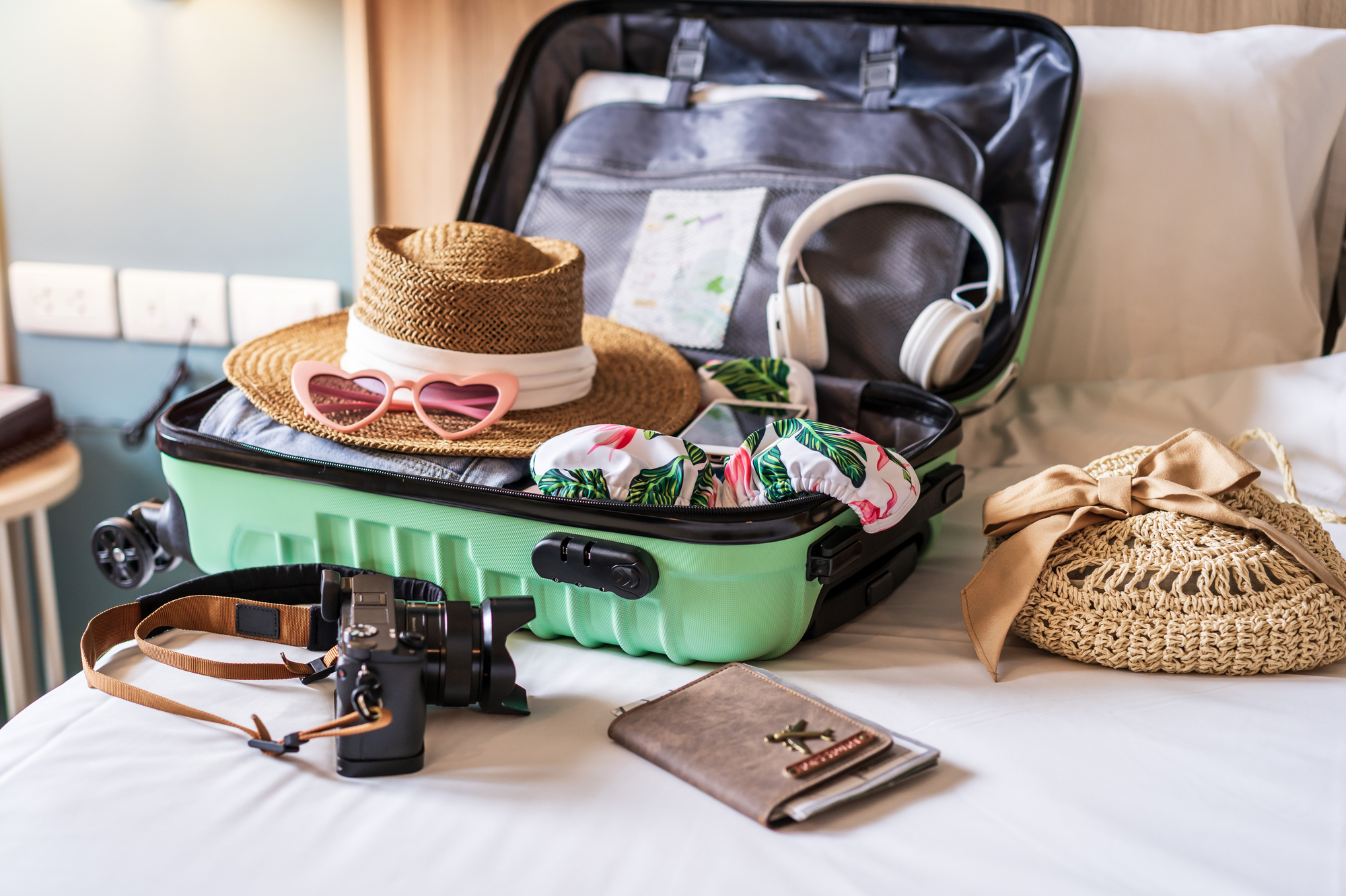 Essential Must-Have Items for Solo Female Travelers - Packed Suitcase