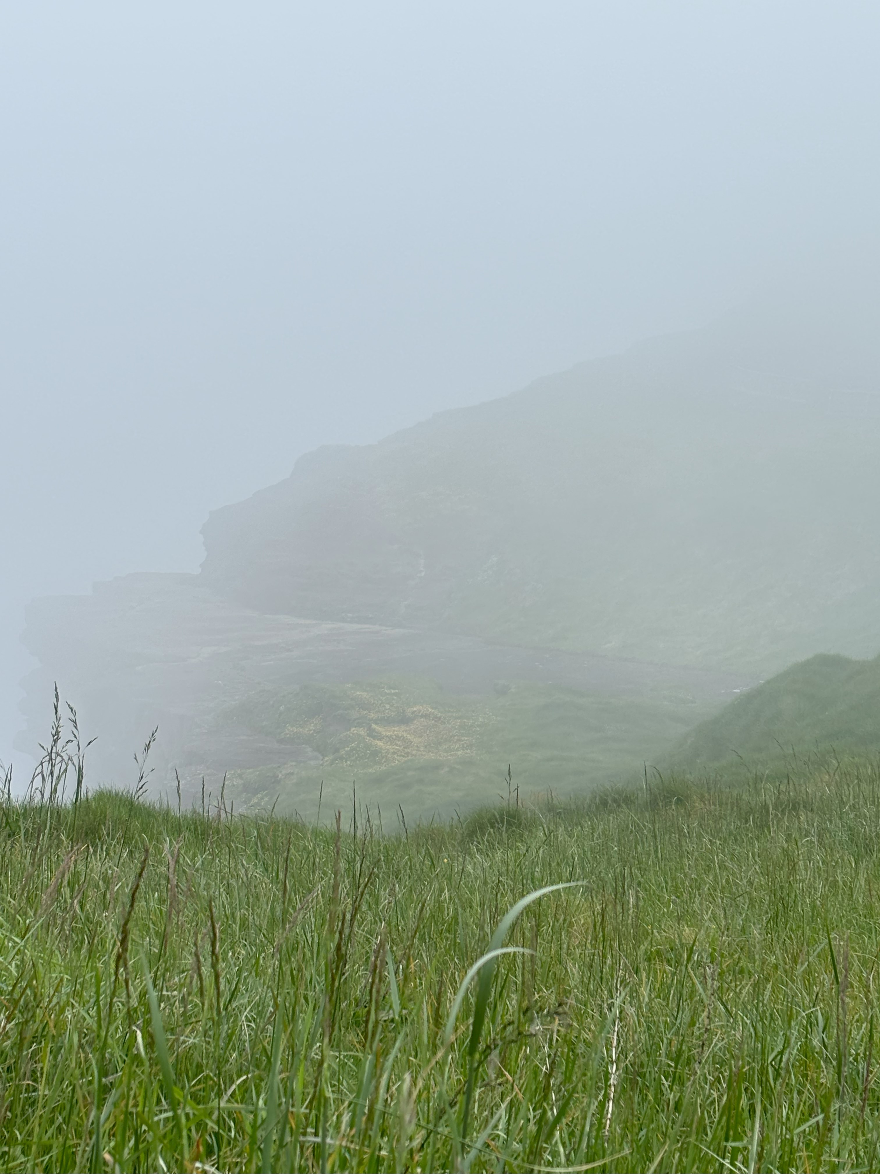 An Exhilarating Vacation in Ireland - Cliffs of Moher are There Somewhere Behind the Fog