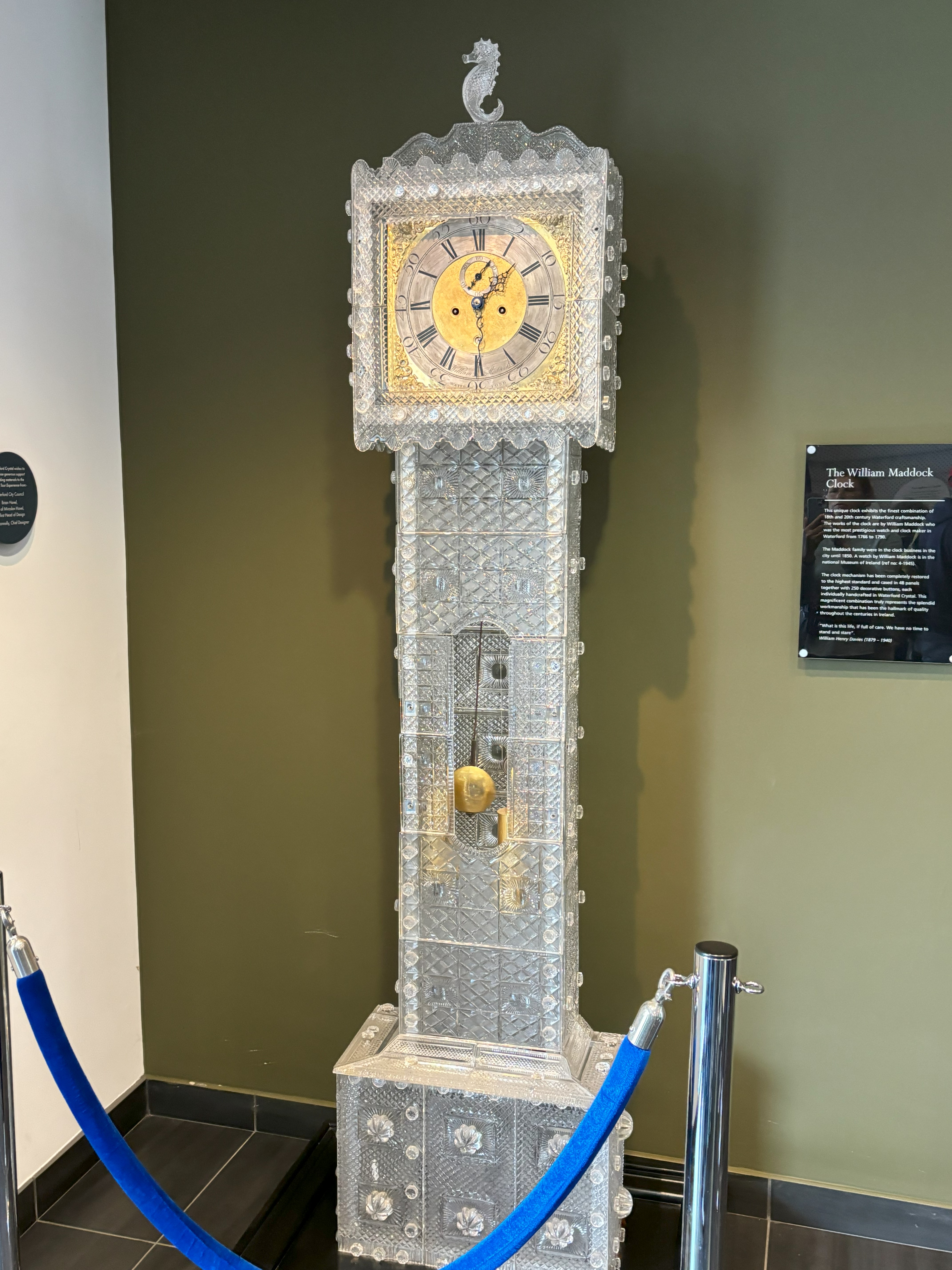 An Exhilarating Vacation in Ireland - Waterford Crystal Clock