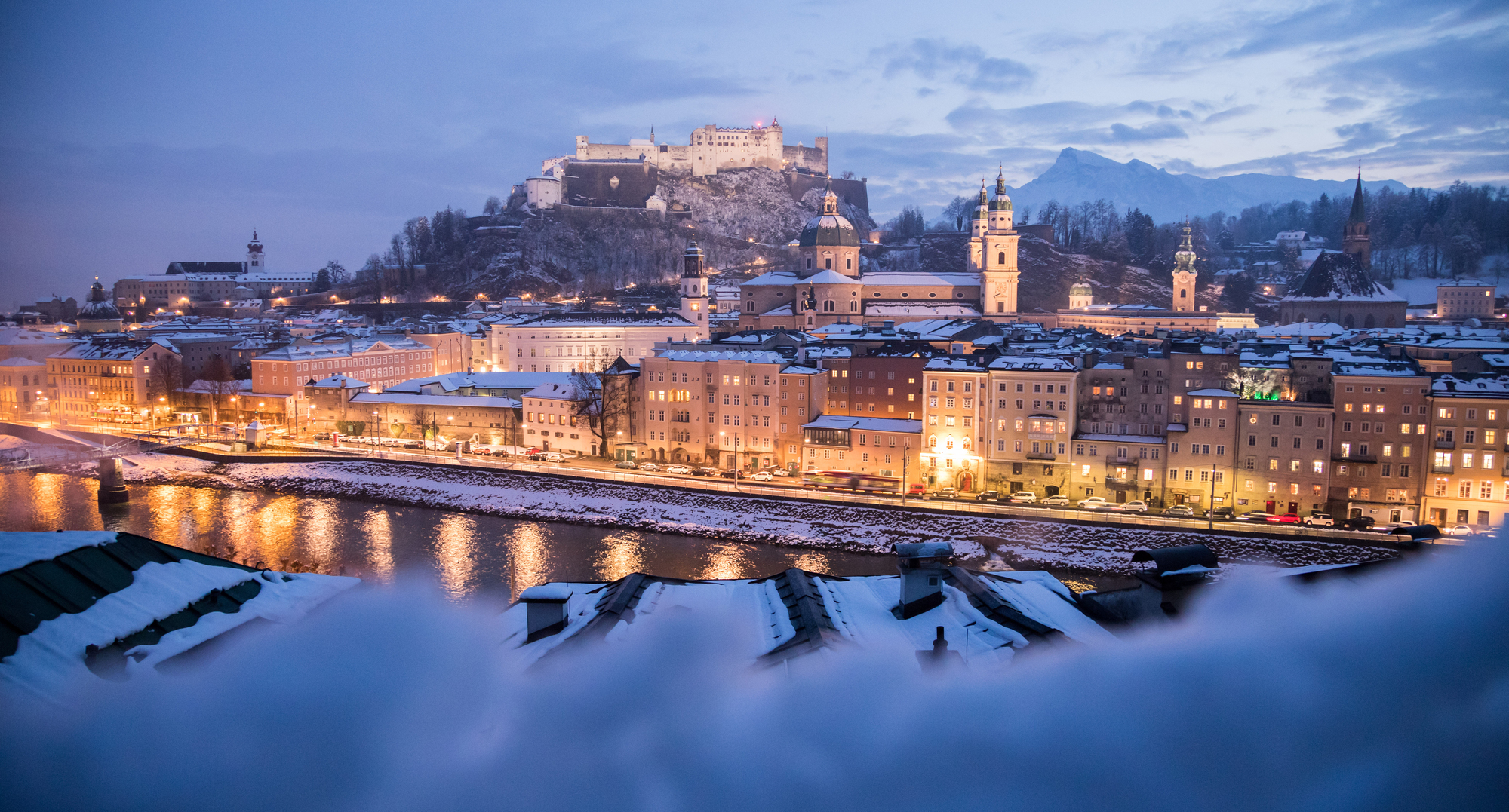 Christmas Market River Cruises - Salzburg Old City During Christmas