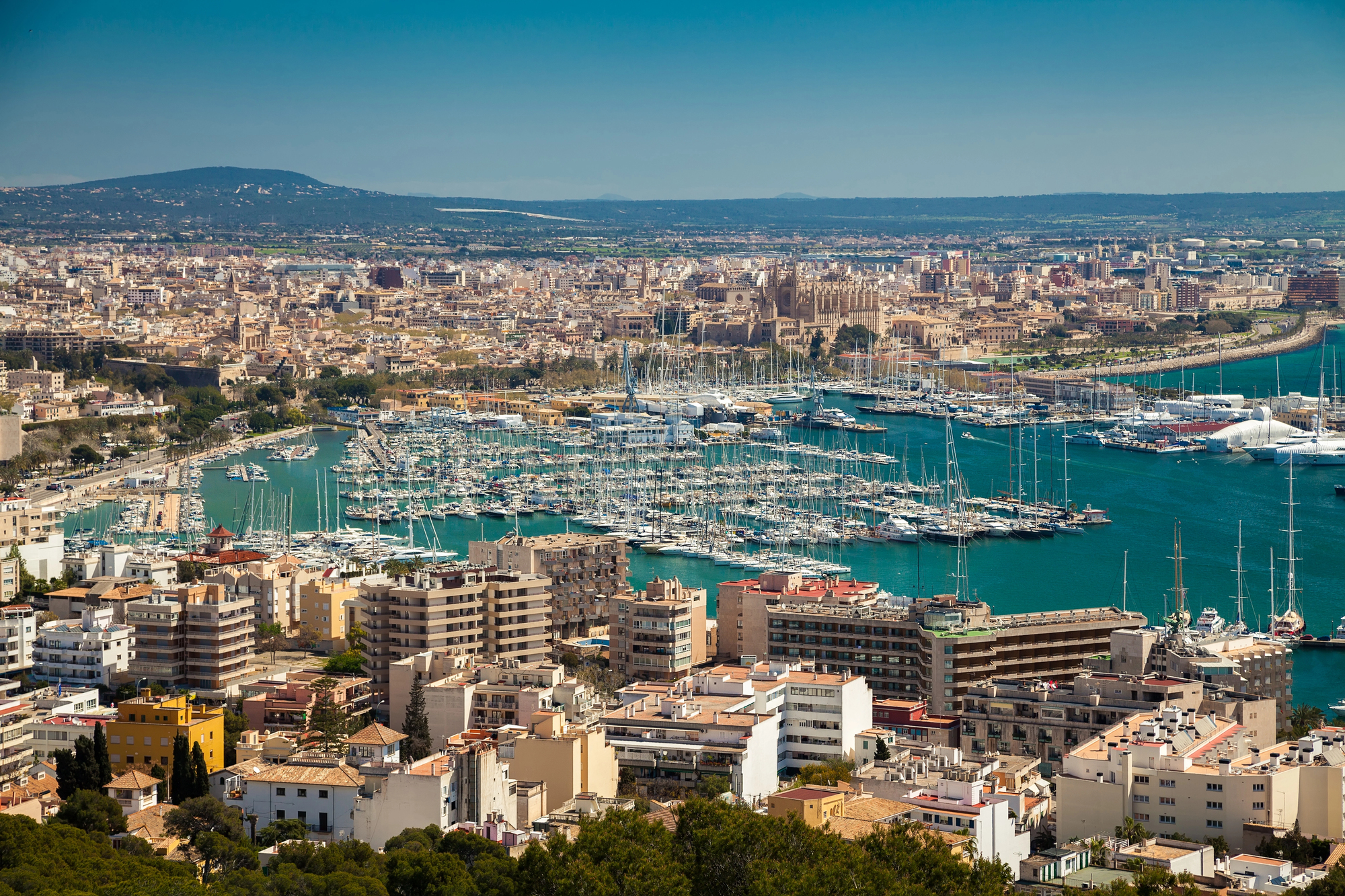 Planning Group Travel Around the World? Check Out These Destinations! - Aerial View of Mallorca, Spain