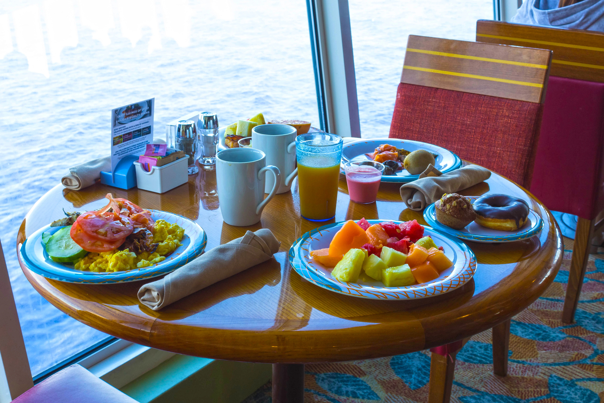 Dining on a Cruise Ship