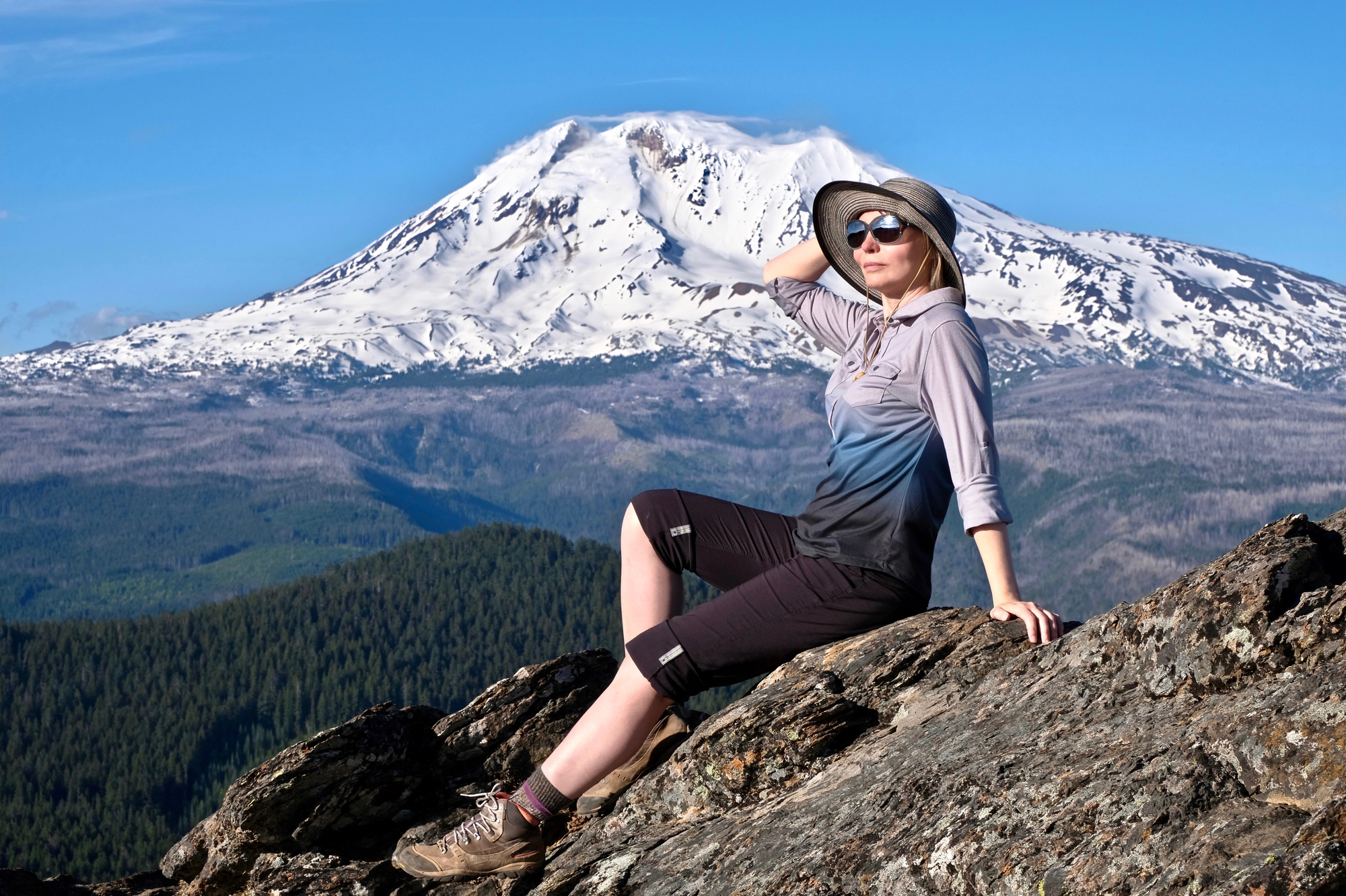 Best Cities in the US for Solo Women Travelers: Safe, Fun, and Empowering Getaways - Female on a Mountain in Oregon During the Summer