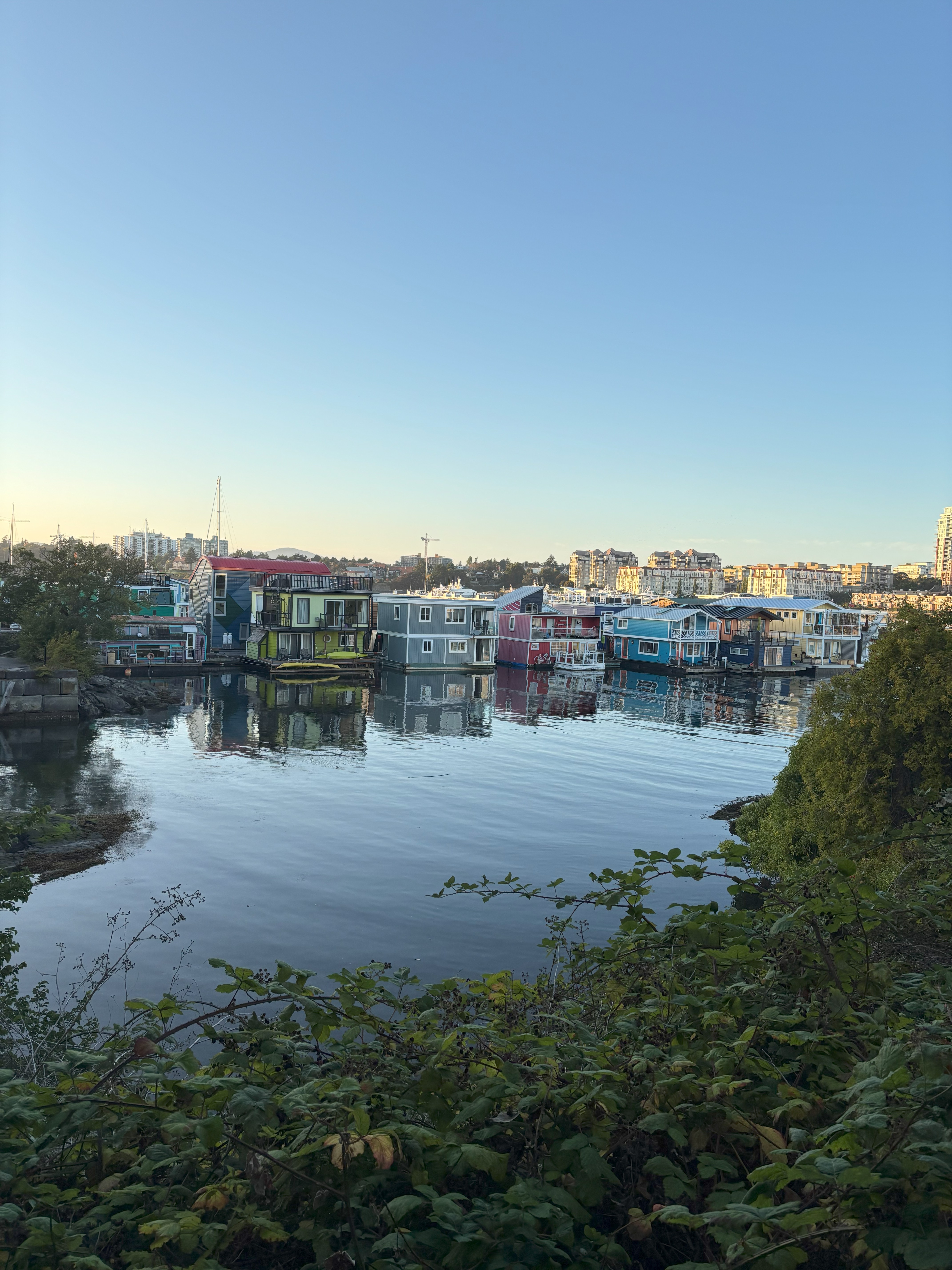 Fisherman's Wharf in Victoria Canada