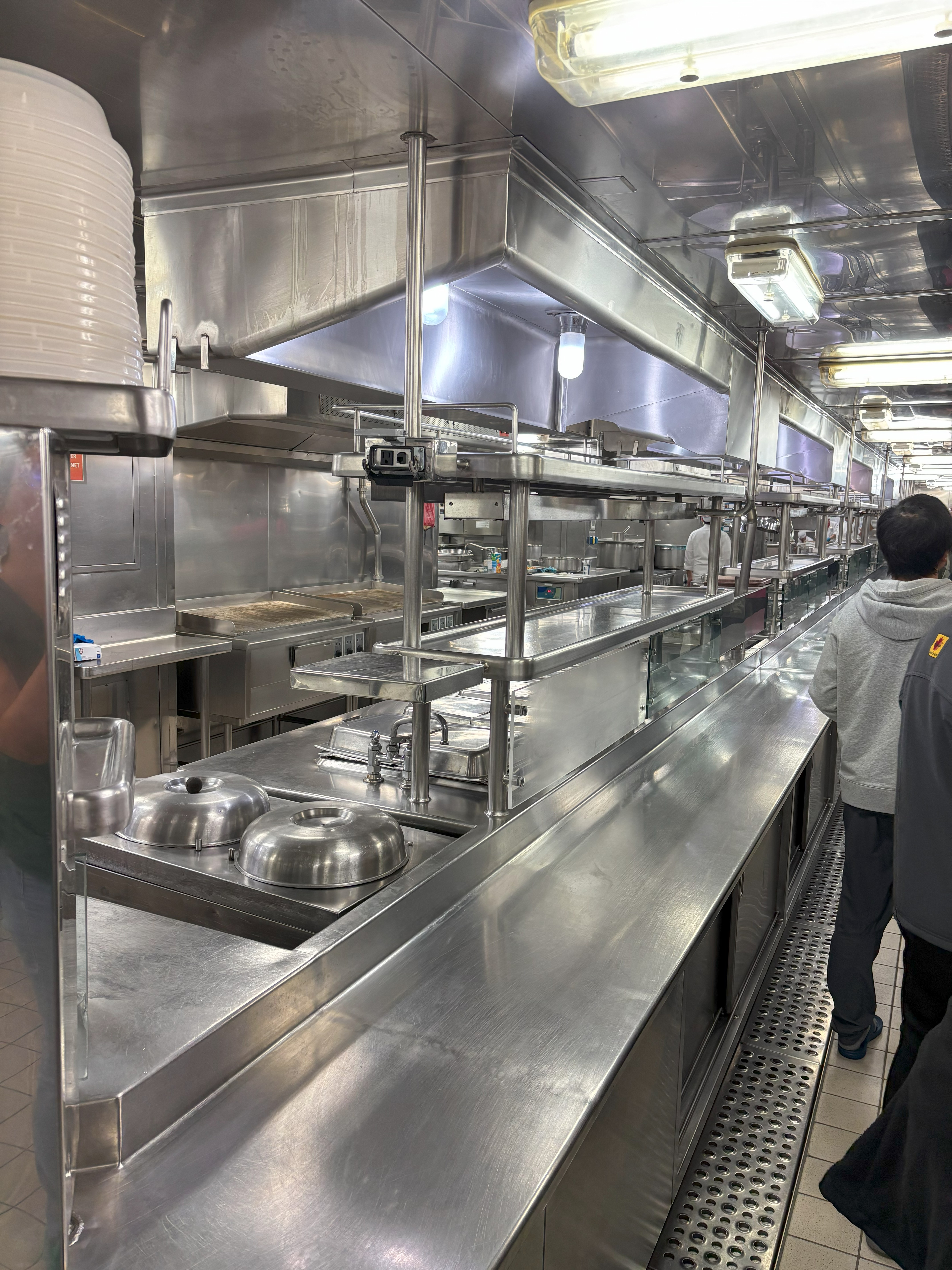 Galley of the Ship During Our Inside Passage Alaska Cruise
